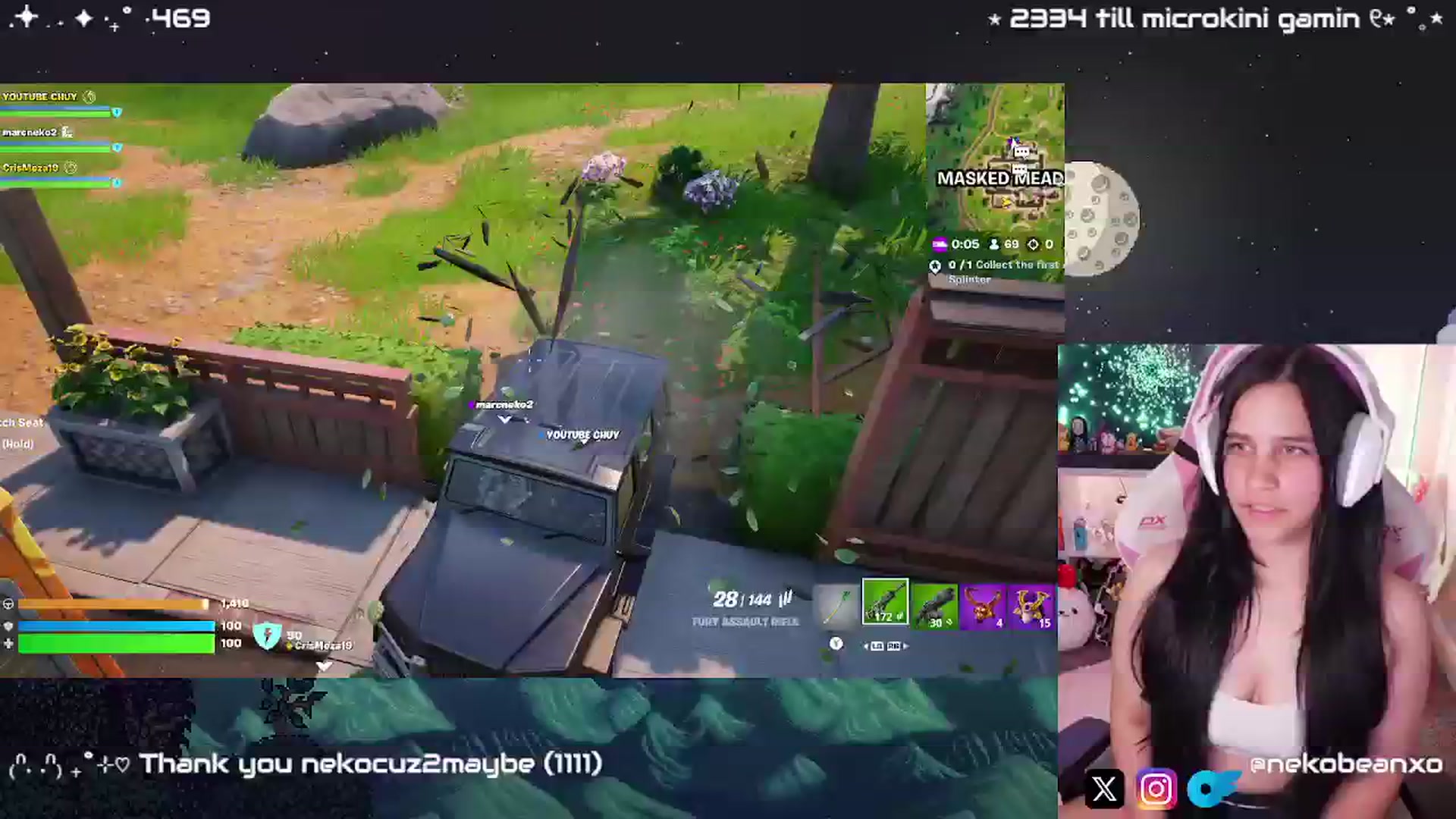 Gallery image thumbnail from Nekobeanxo's myfreecams stream on, 02/01/2025, 03:28 image 2 of 20
