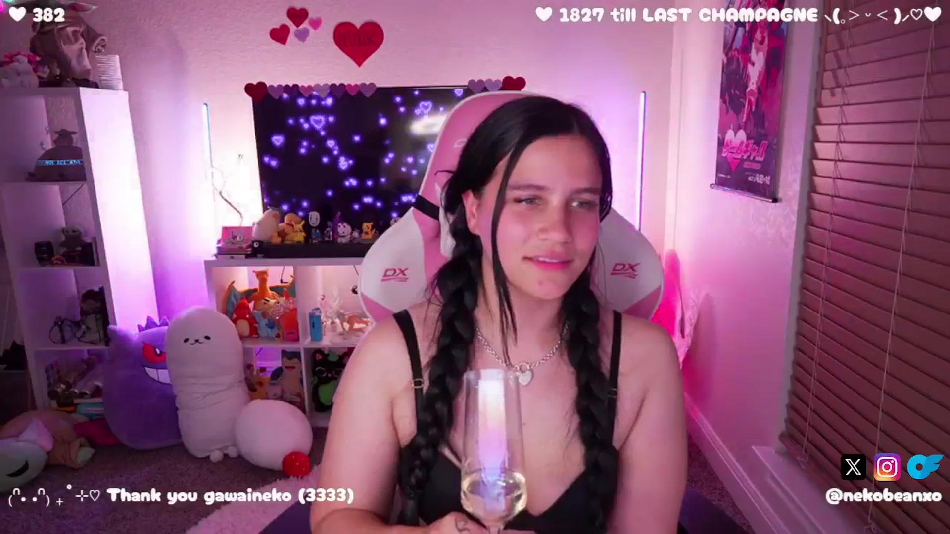 Gallery image thumbnail from Nekobeanxo's myfreecams stream on, 02/03/2025, 07:46 image 20 of 20