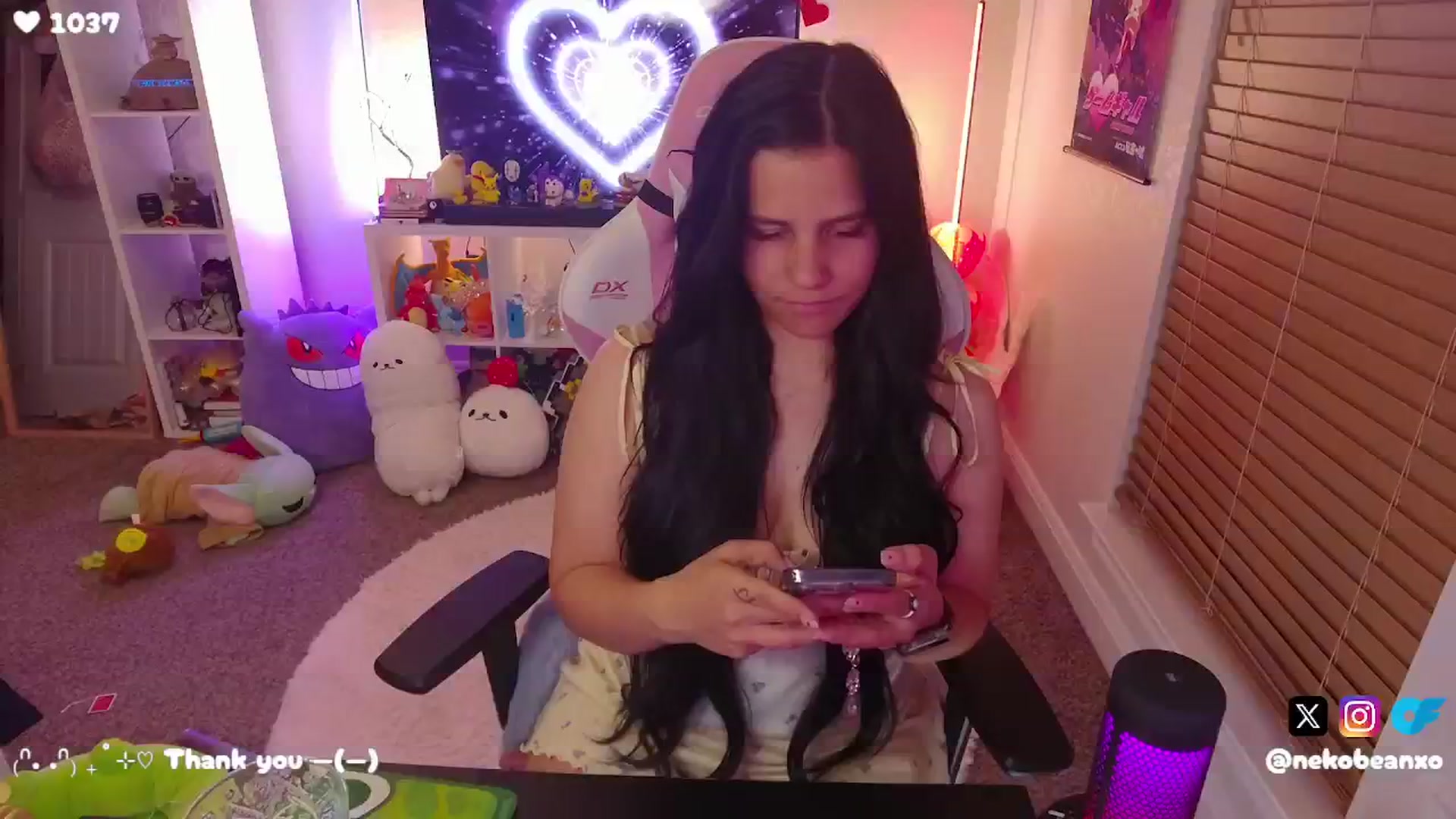 Gallery image thumbnail from Nekobeanxo's myfreecams stream on, 02/13/2025, 04:42 image 1 of 20