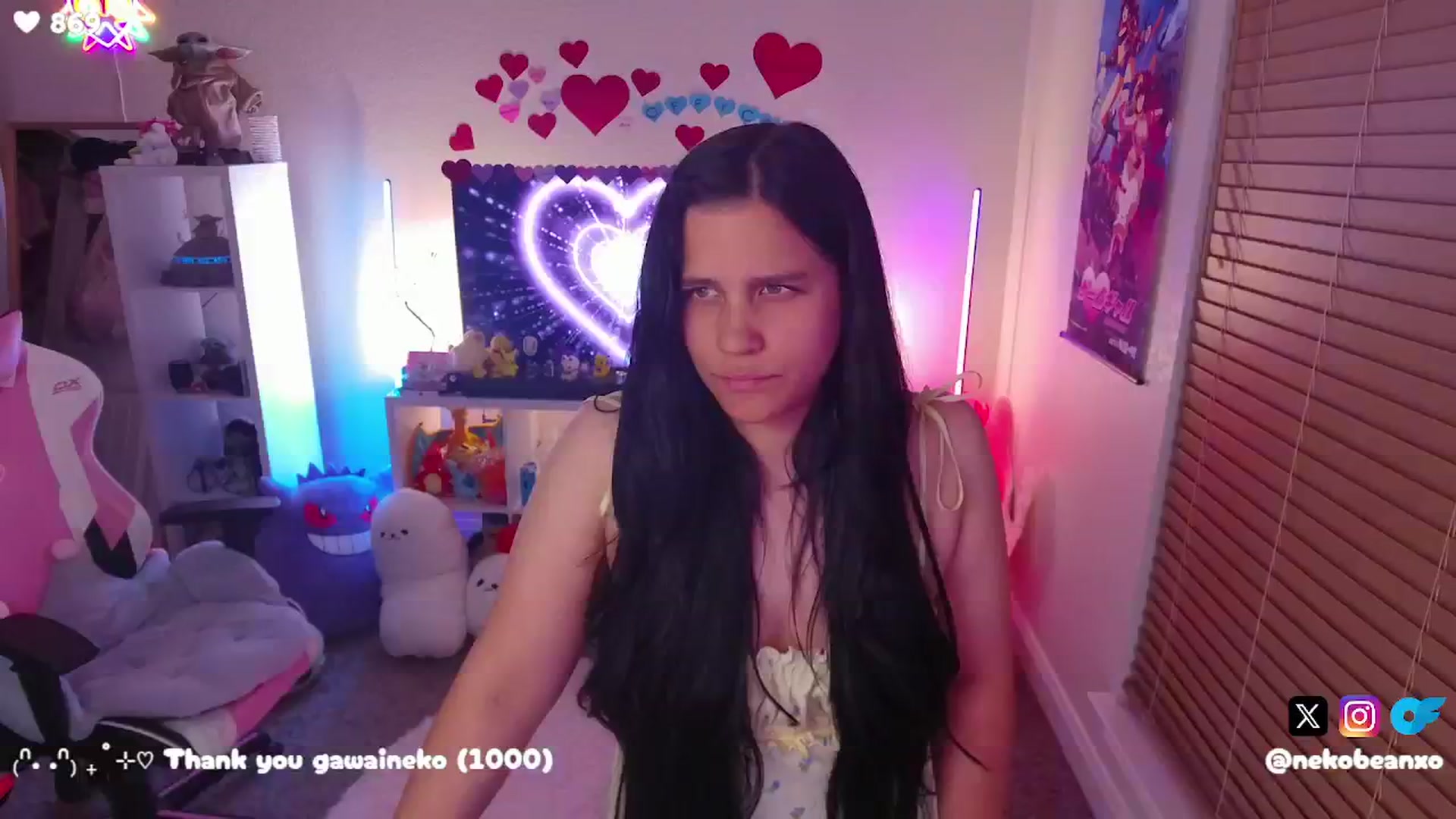 Gallery image thumbnail from Nekobeanxo's myfreecams stream on, 02/13/2025, 04:42 image 14 of 20