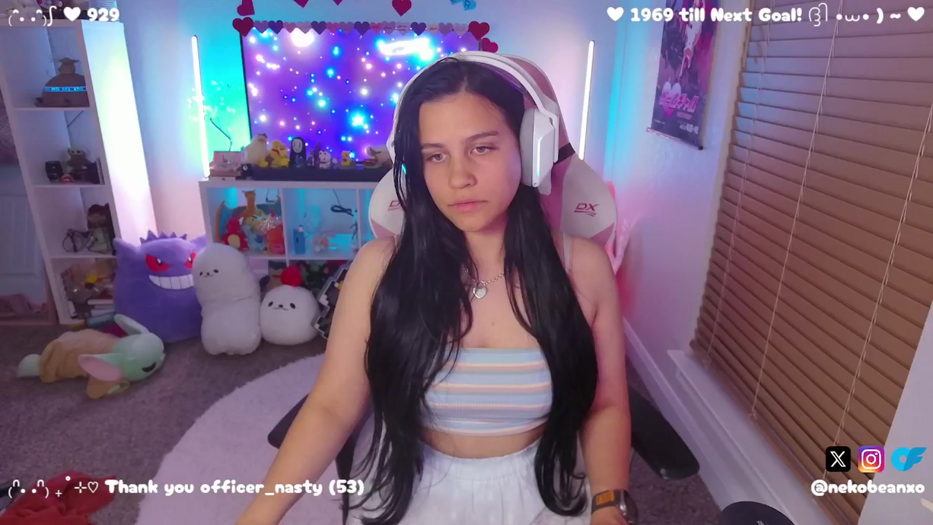Gallery image thumbnail from Nekobeanxo's myfreecams stream on, 02/14/2025, 05:17 image 5 of 20