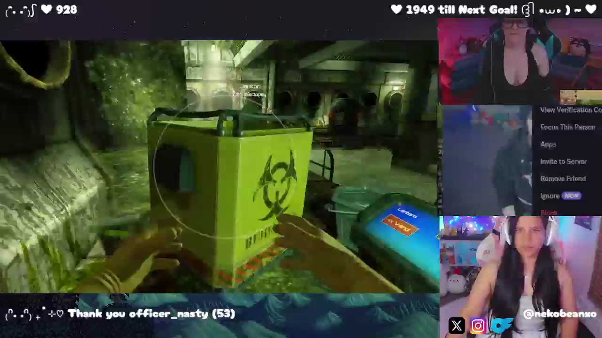 Gallery image thumbnail from Nekobeanxo's myfreecams stream on, 02/14/2025, 05:17 image 8 of 20