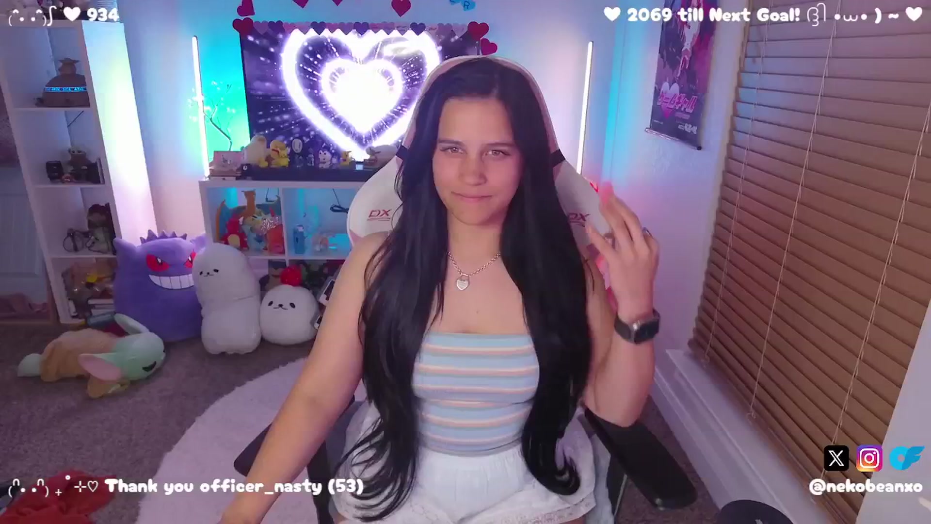 Gallery image thumbnail from Nekobeanxo's myfreecams stream on, 02/14/2025, 05:17 image 3 of 20