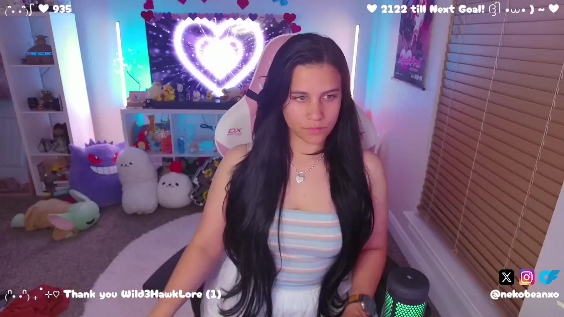 Gallery image thumbnail from Nekobeanxo's myfreecams stream on, 02/14/2025, 05:17 image 2 of 20