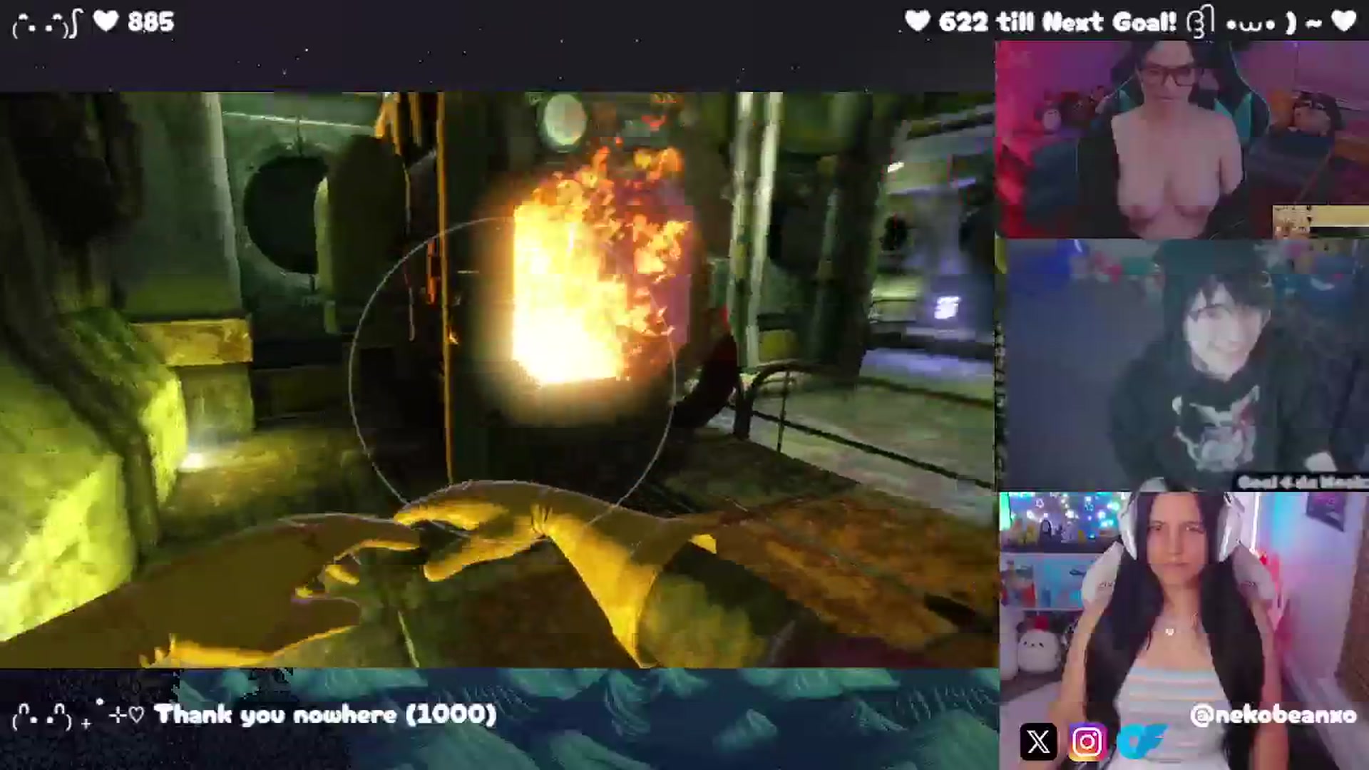 Gallery image thumbnail from Nekobeanxo's myfreecams stream on, 02/14/2025, 05:17 image 14 of 20
