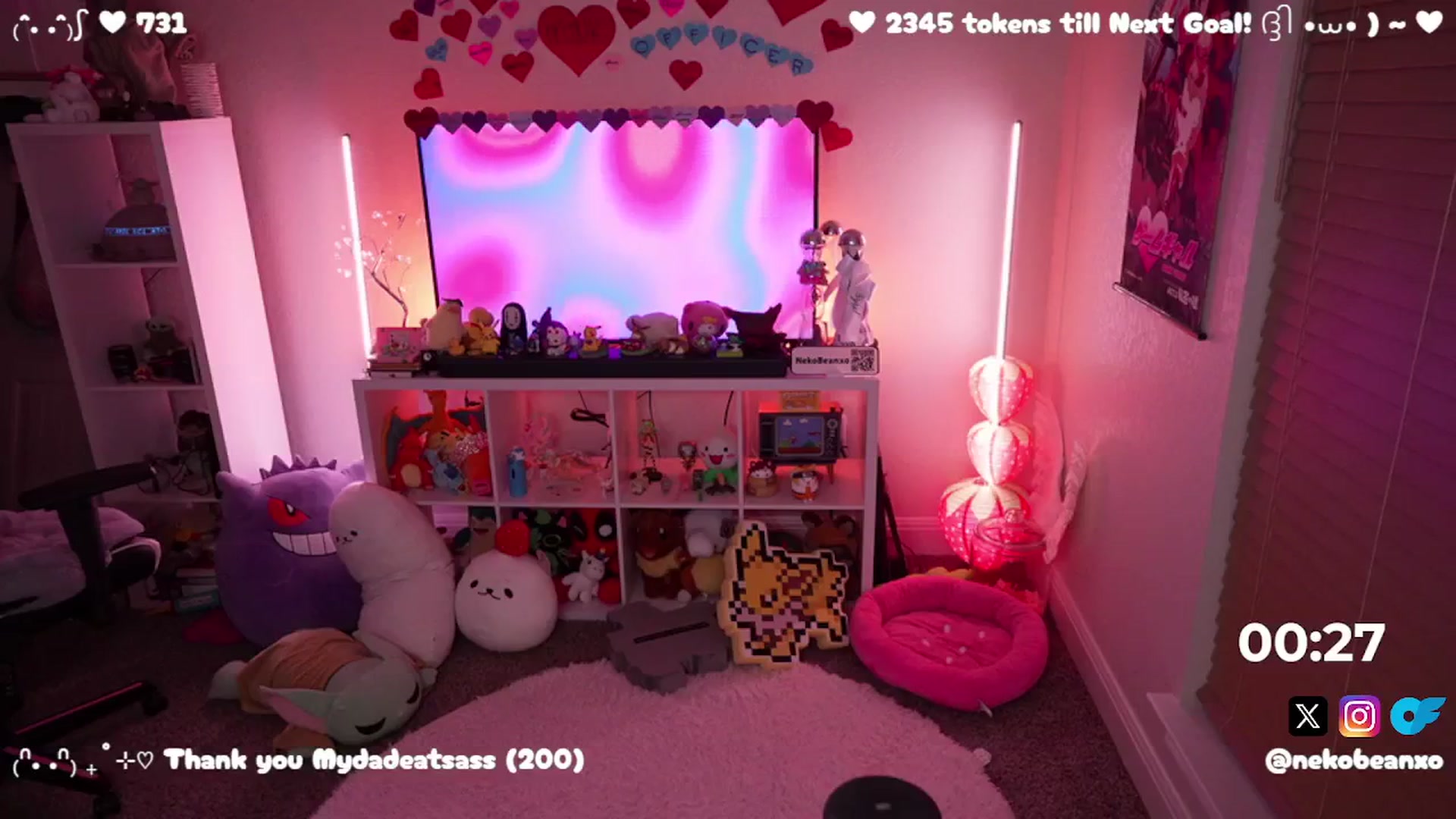 Gallery image thumbnail from Nekobeanxo's myfreecams stream on, 02/16/2025, 04:47 image 9 of 20