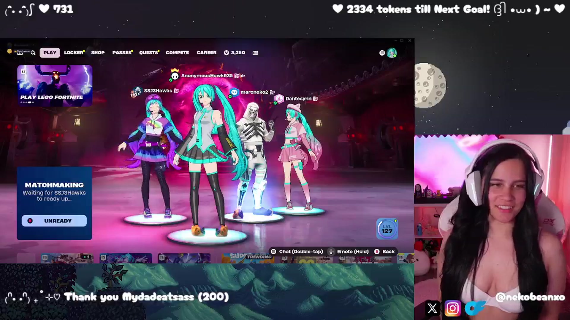 Gallery image thumbnail from Nekobeanxo's myfreecams stream on, 02/16/2025, 04:47 image 10 of 20