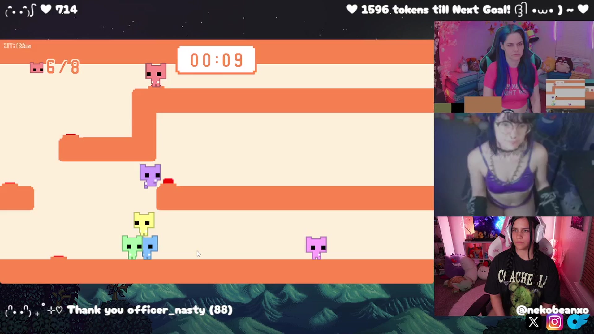 Gallery image thumbnail from Nekobeanxo's myfreecams stream on, 02/19/2025, 06:32 image 7 of 20
