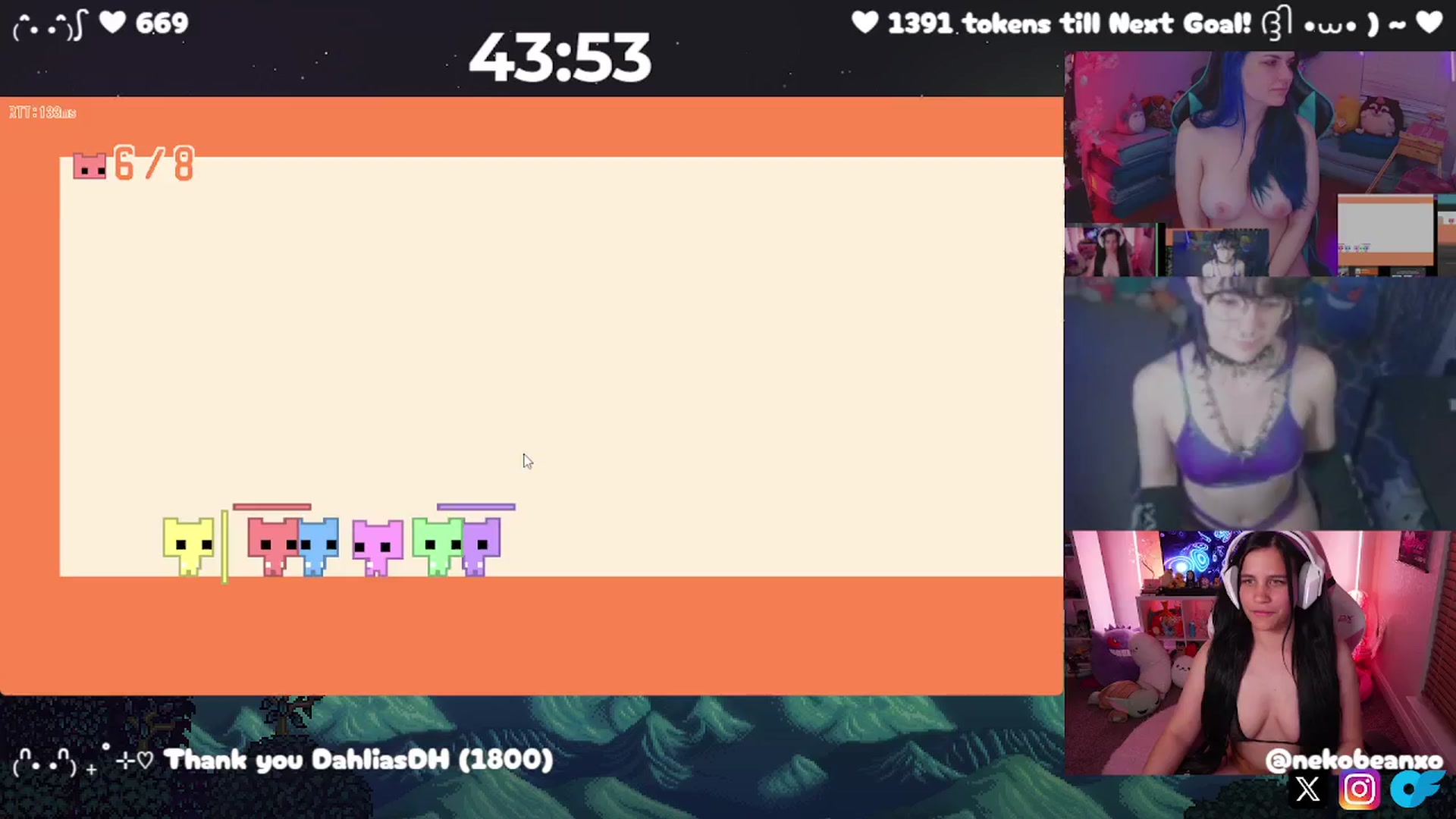 Gallery image thumbnail from Nekobeanxo's myfreecams stream on, 02/19/2025, 06:32 image 9 of 20