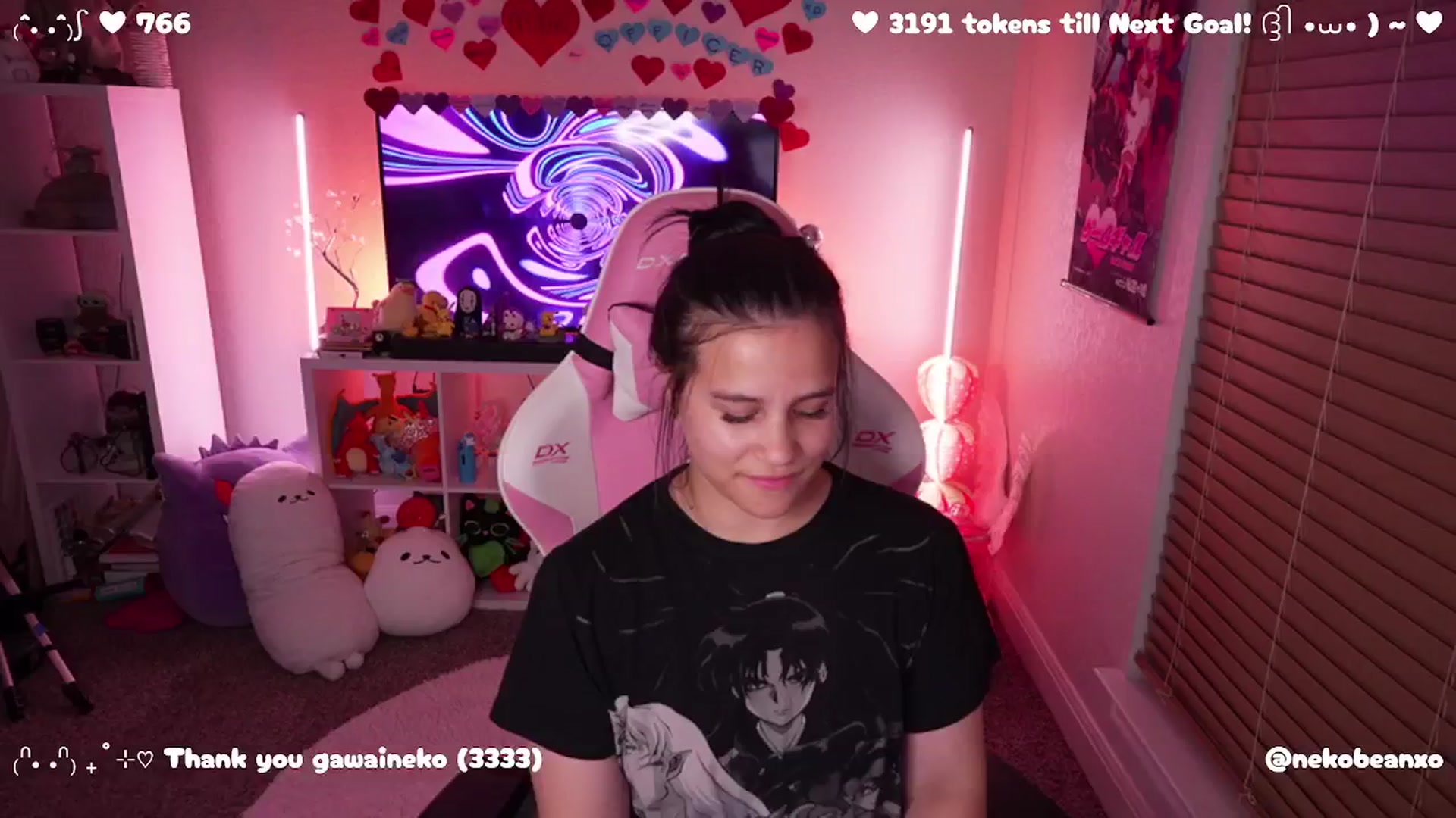 Gallery image thumbnail from Nekobeanxo's myfreecams stream on, 02/26/2025, 05:20 image 17 of 20