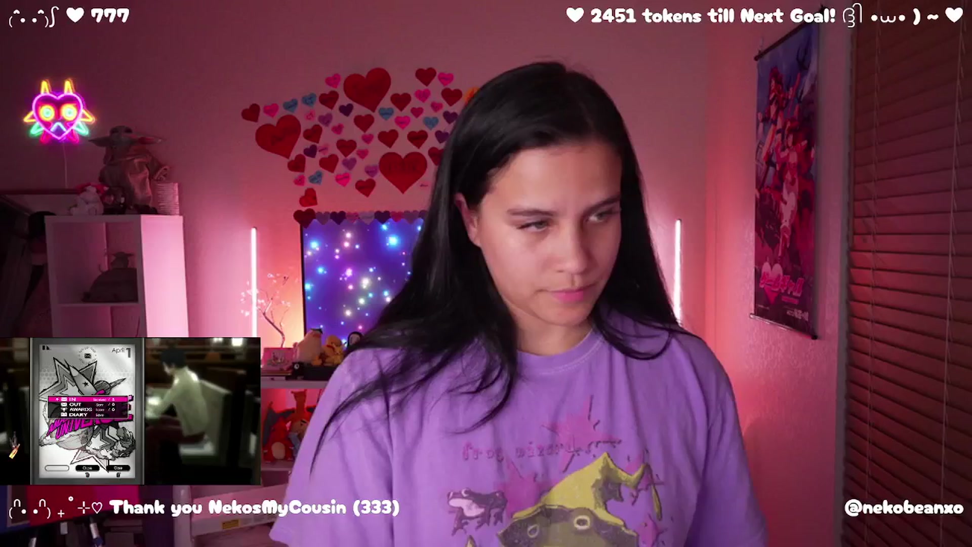 Gallery image thumbnail from Nekobeanxo's myfreecams stream on, 02/28/2025, 08:02 image 2 of 20