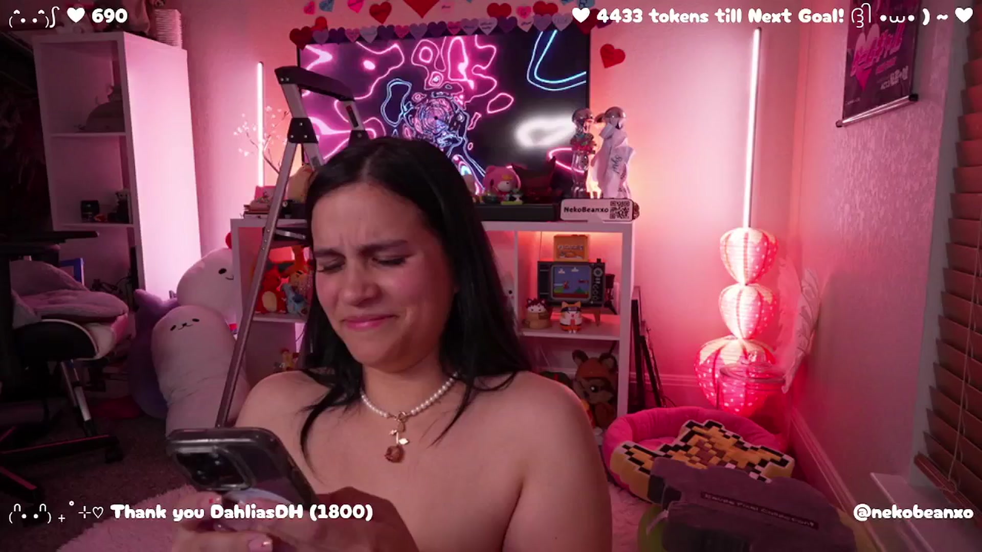 Gallery image thumbnail from Nekobeanxo's myfreecams stream on, 03/01/2025, 08:30 image 18 of 20