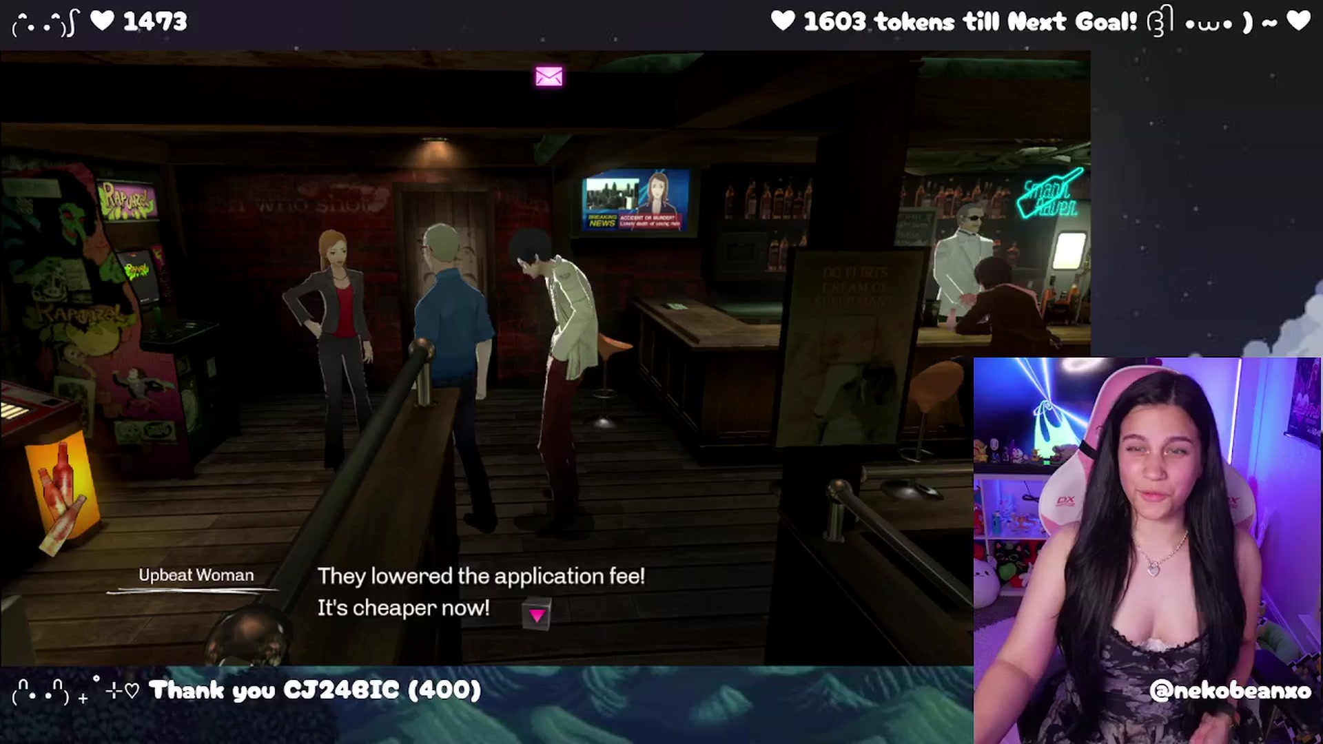 Gallery image thumbnail from Nekobeanxo's myfreecams stream on, 03/07/2025, 07:41 image 4 of 20