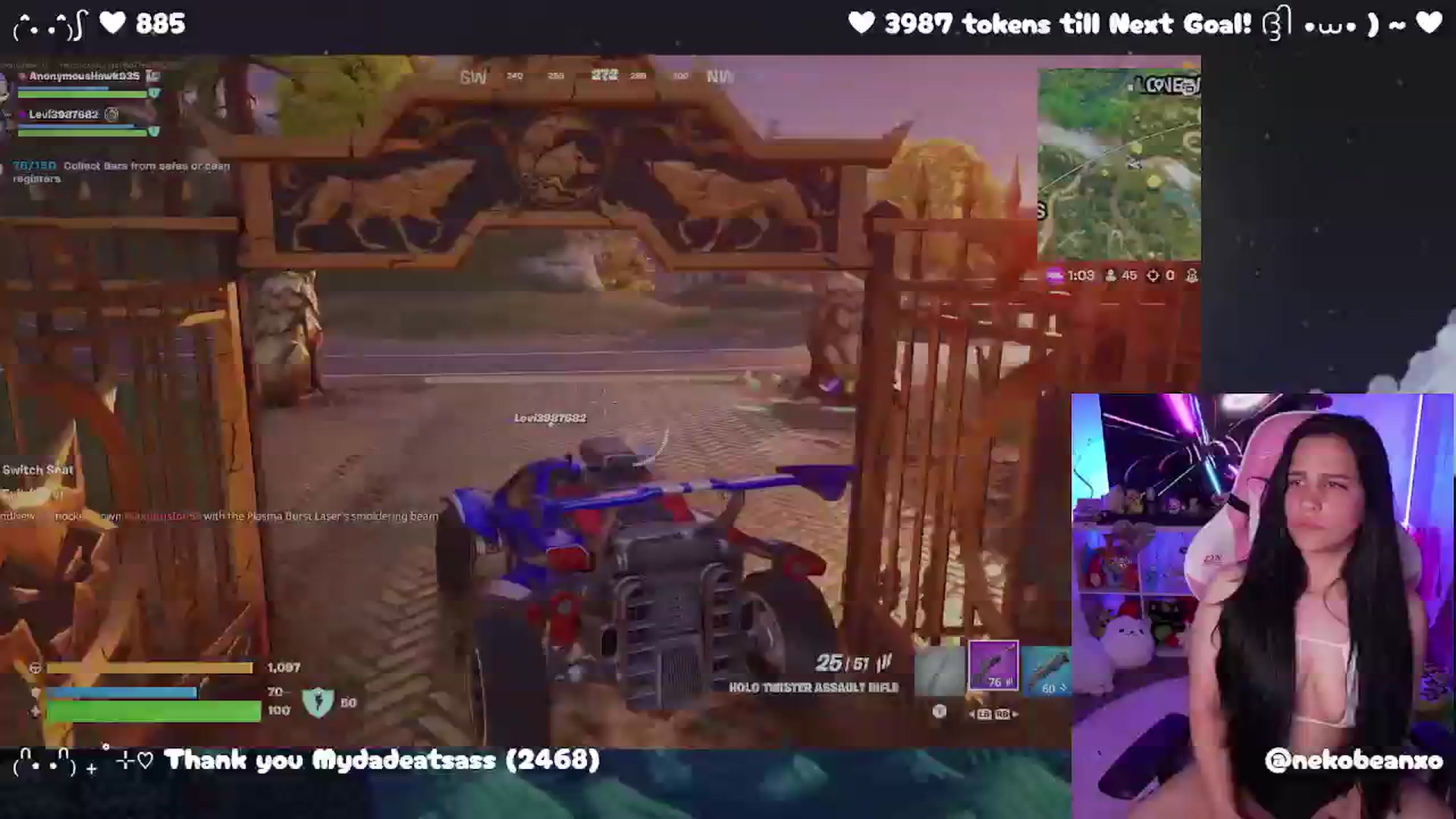 Gallery image thumbnail from Nekobeanxo's myfreecams stream on, 03/08/2025, 07:20 image 7 of 20
