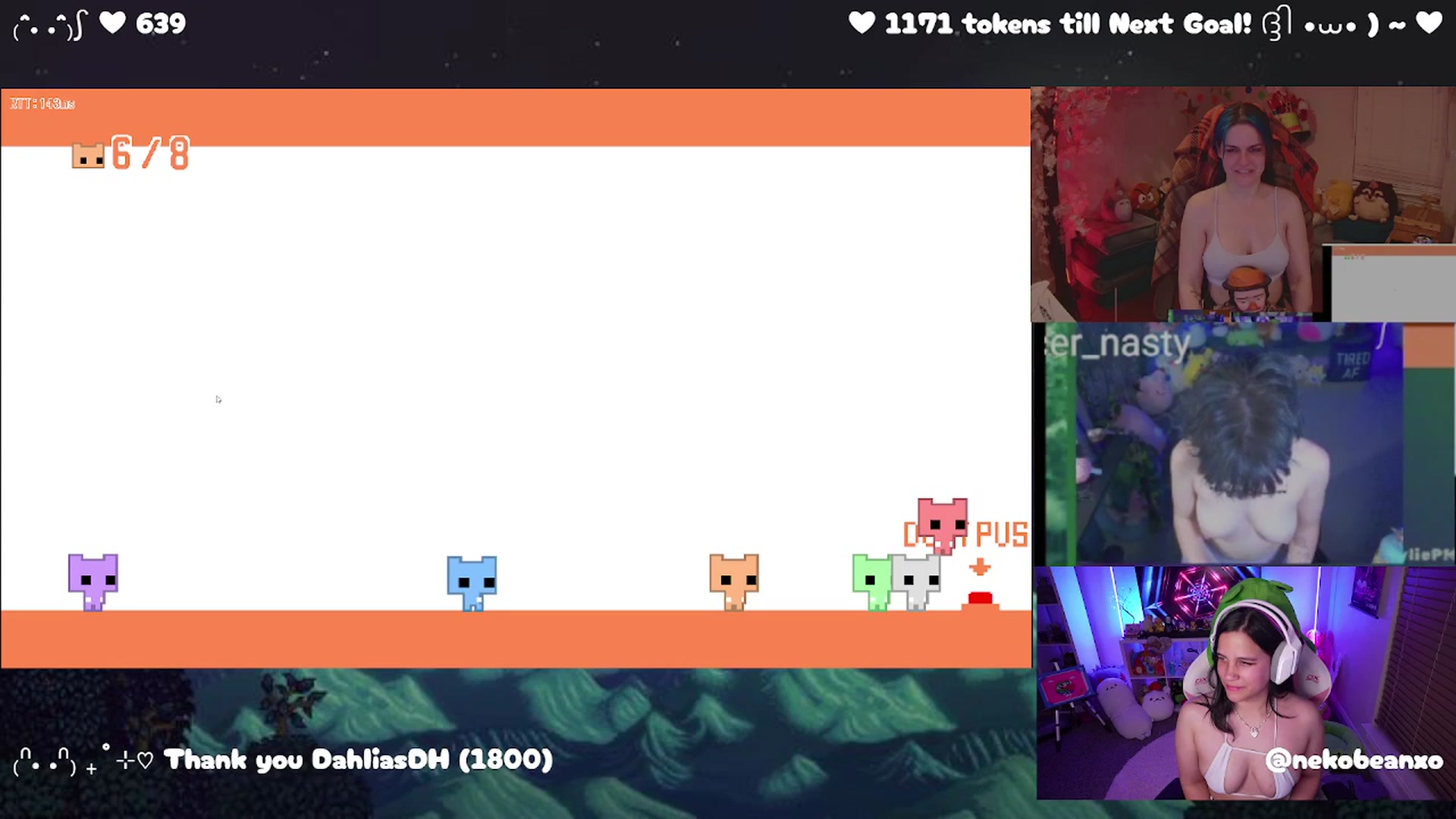 Gallery image thumbnail from Nekobeanxo's myfreecams stream on, 03/14/2025, 04:54 image 5 of 20