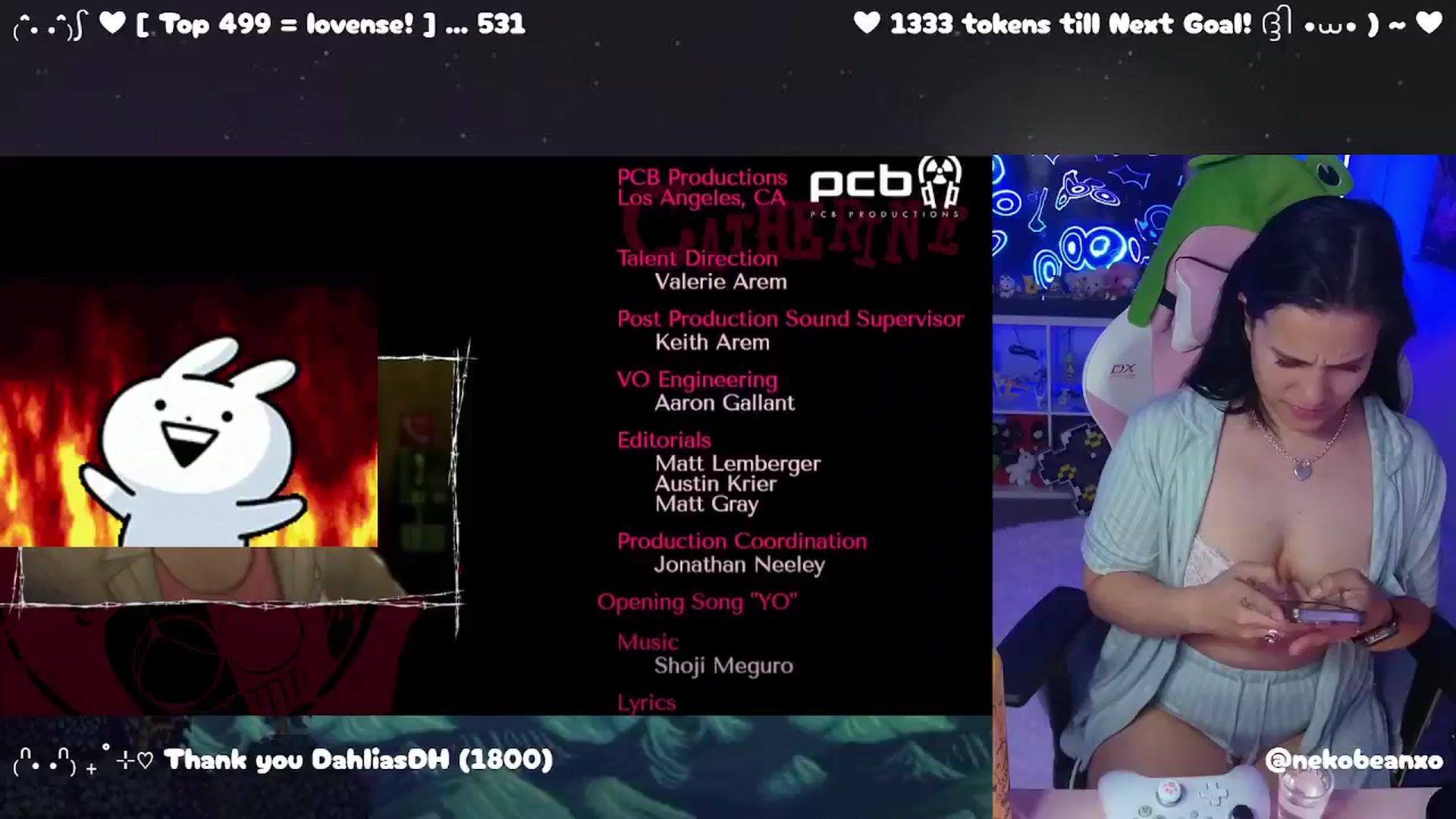 Gallery image thumbnail from Nekobeanxo's myfreecams stream on, 03/21/2025, 08:20 image 13 of 20
