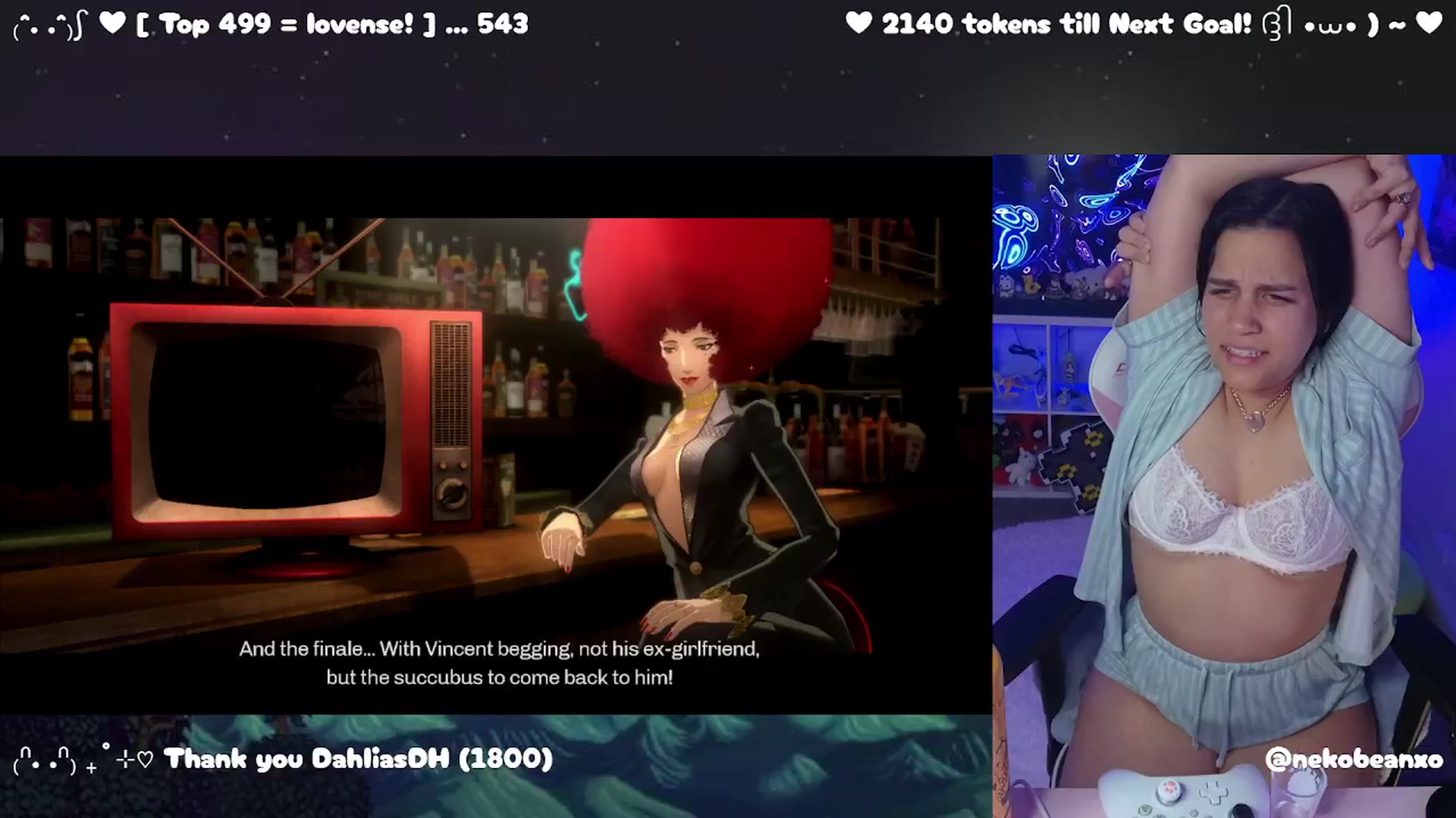 Gallery image thumbnail from Nekobeanxo's myfreecams stream on, 03/21/2025, 08:20 image 12 of 20