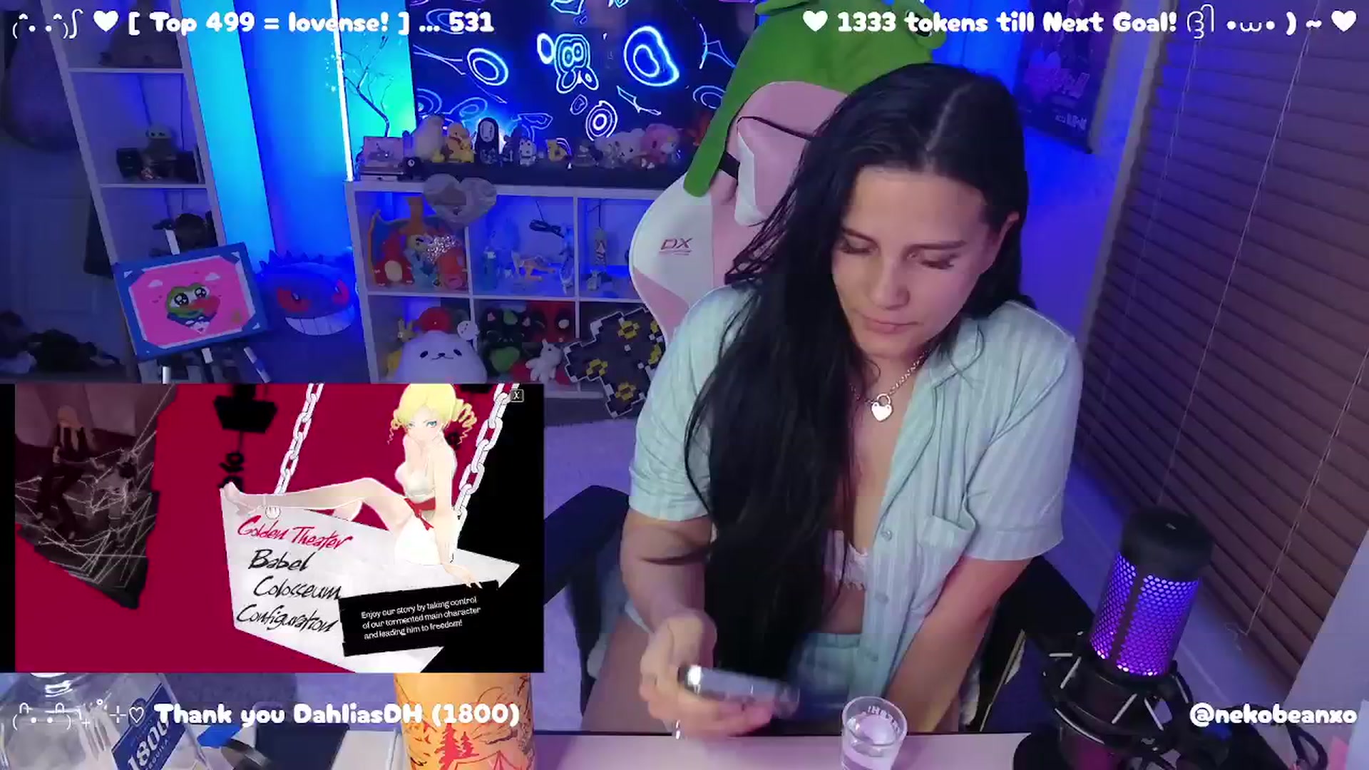 Gallery image thumbnail from Nekobeanxo's myfreecams stream on, 03/21/2025, 08:20 image 15 of 20