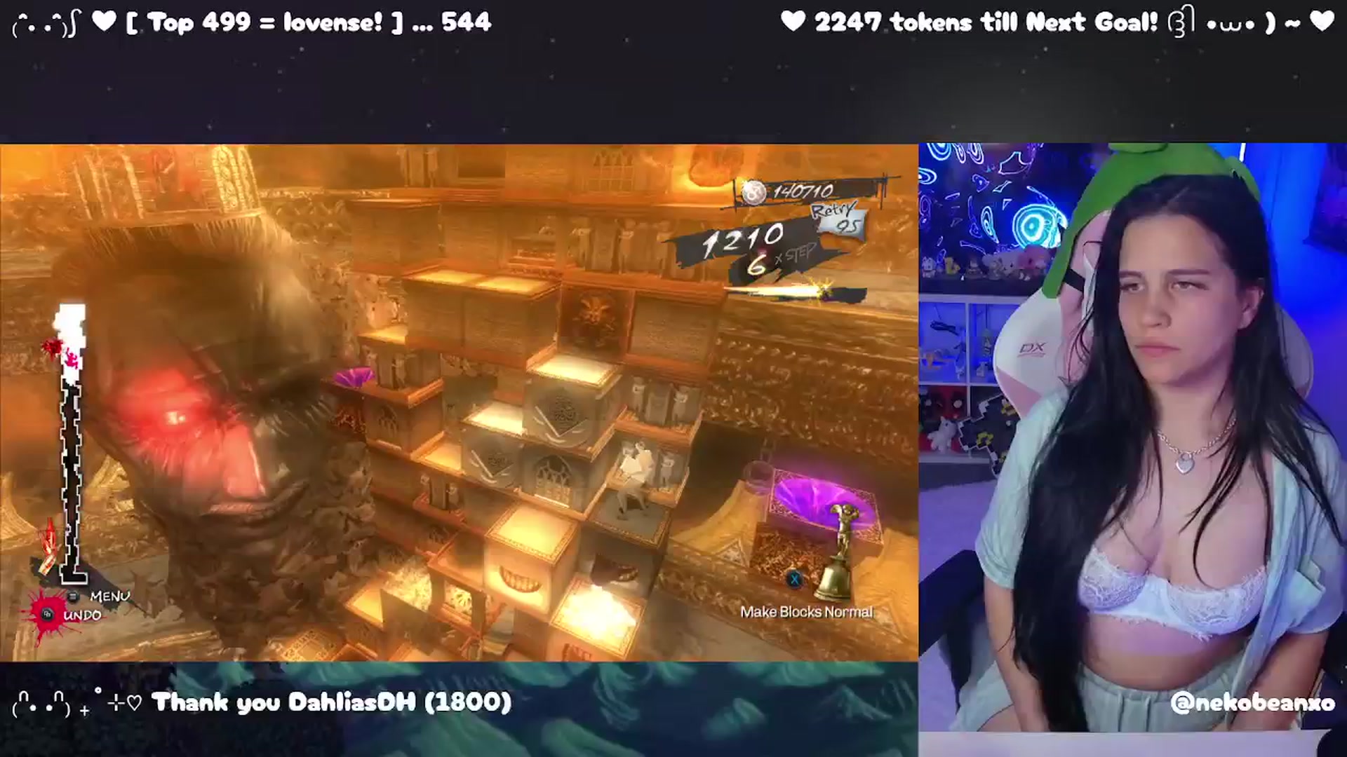 Gallery image thumbnail from Nekobeanxo's myfreecams stream on, 03/21/2025, 08:20 image 8 of 20