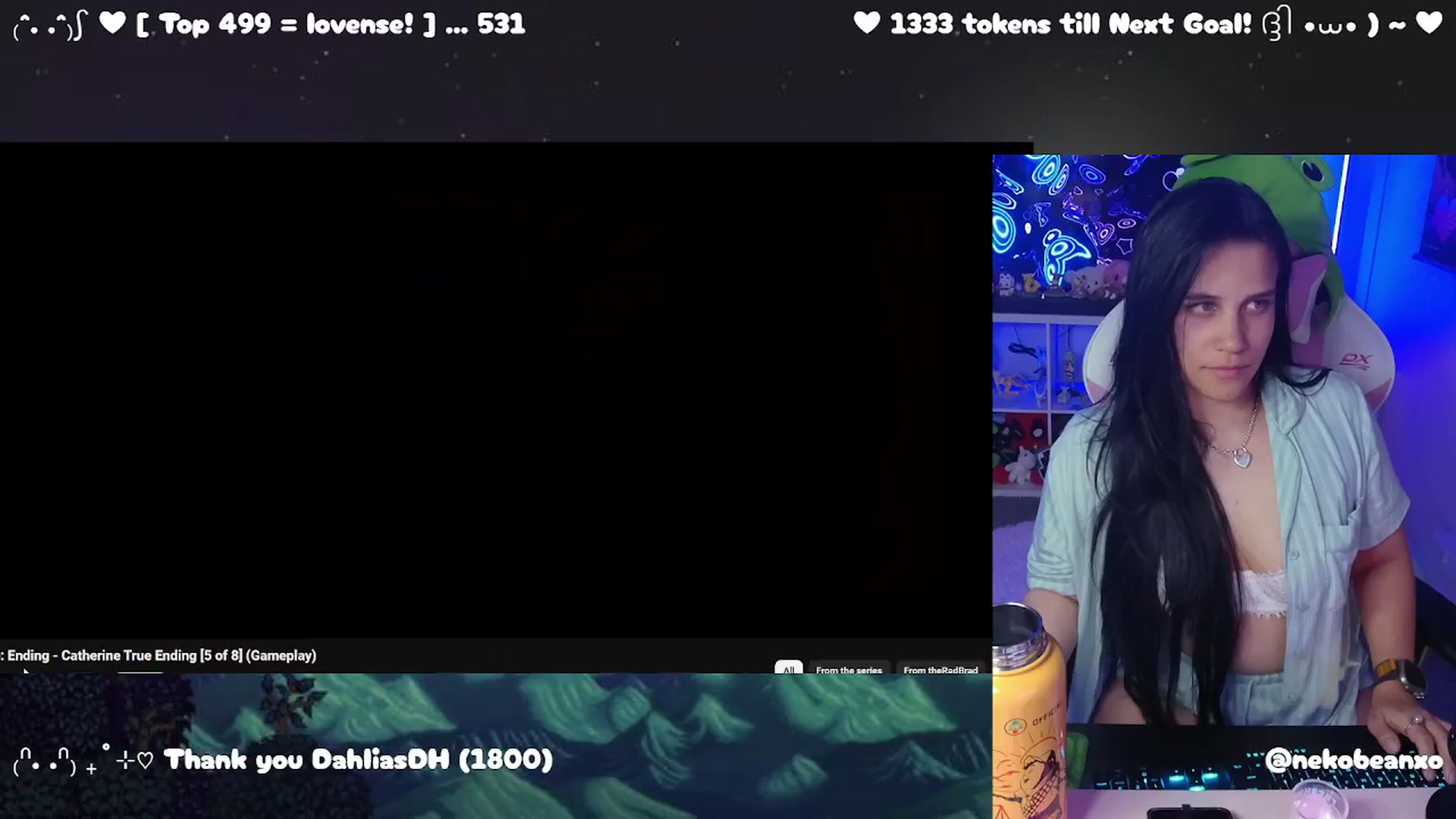 Gallery image thumbnail from Nekobeanxo's myfreecams stream on, 03/21/2025, 08:20 image 16 of 20