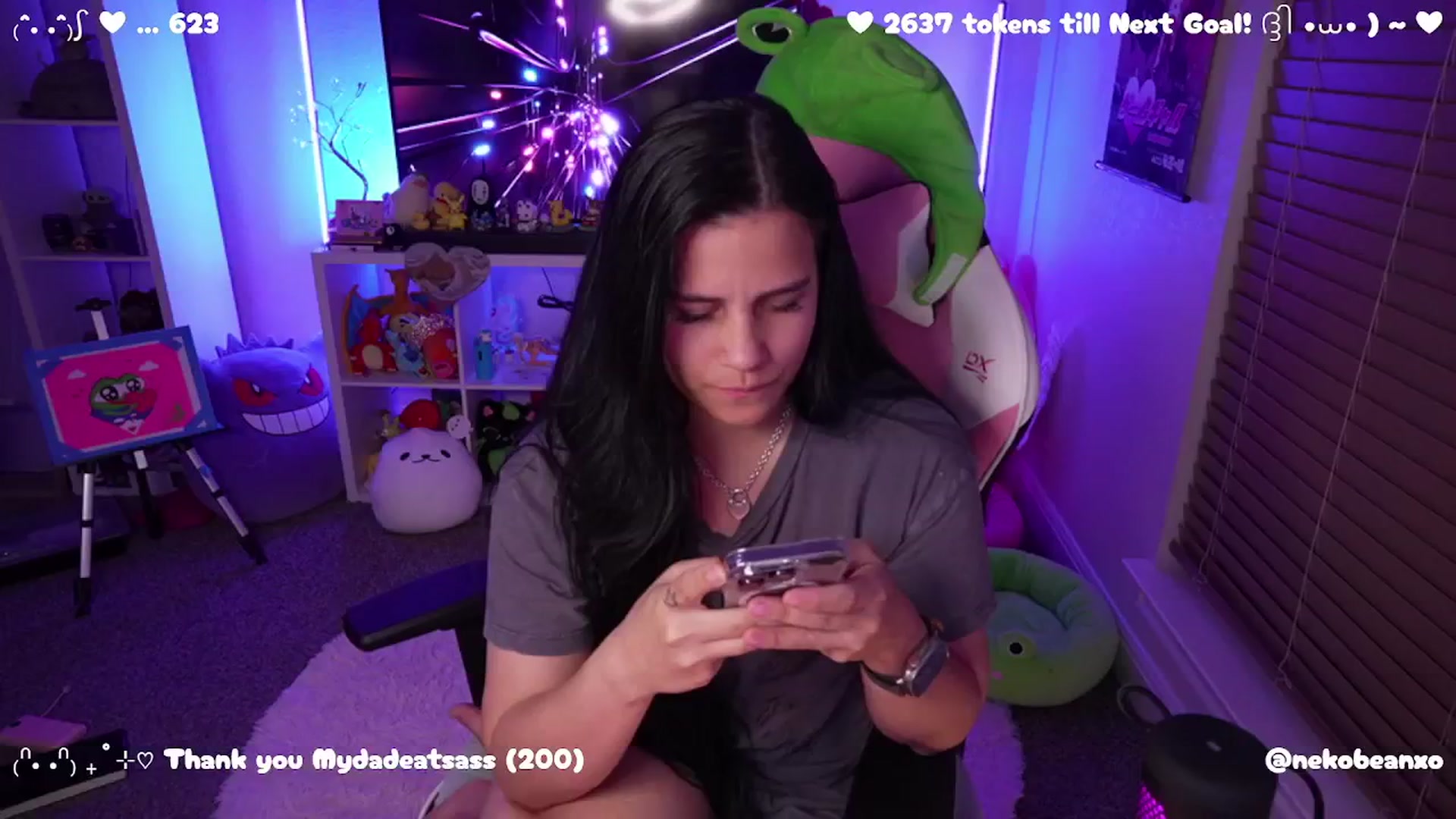 Gallery image thumbnail from Nekobeanxo's myfreecams stream on, 03/25/2025, 05:18 image 20 of 20