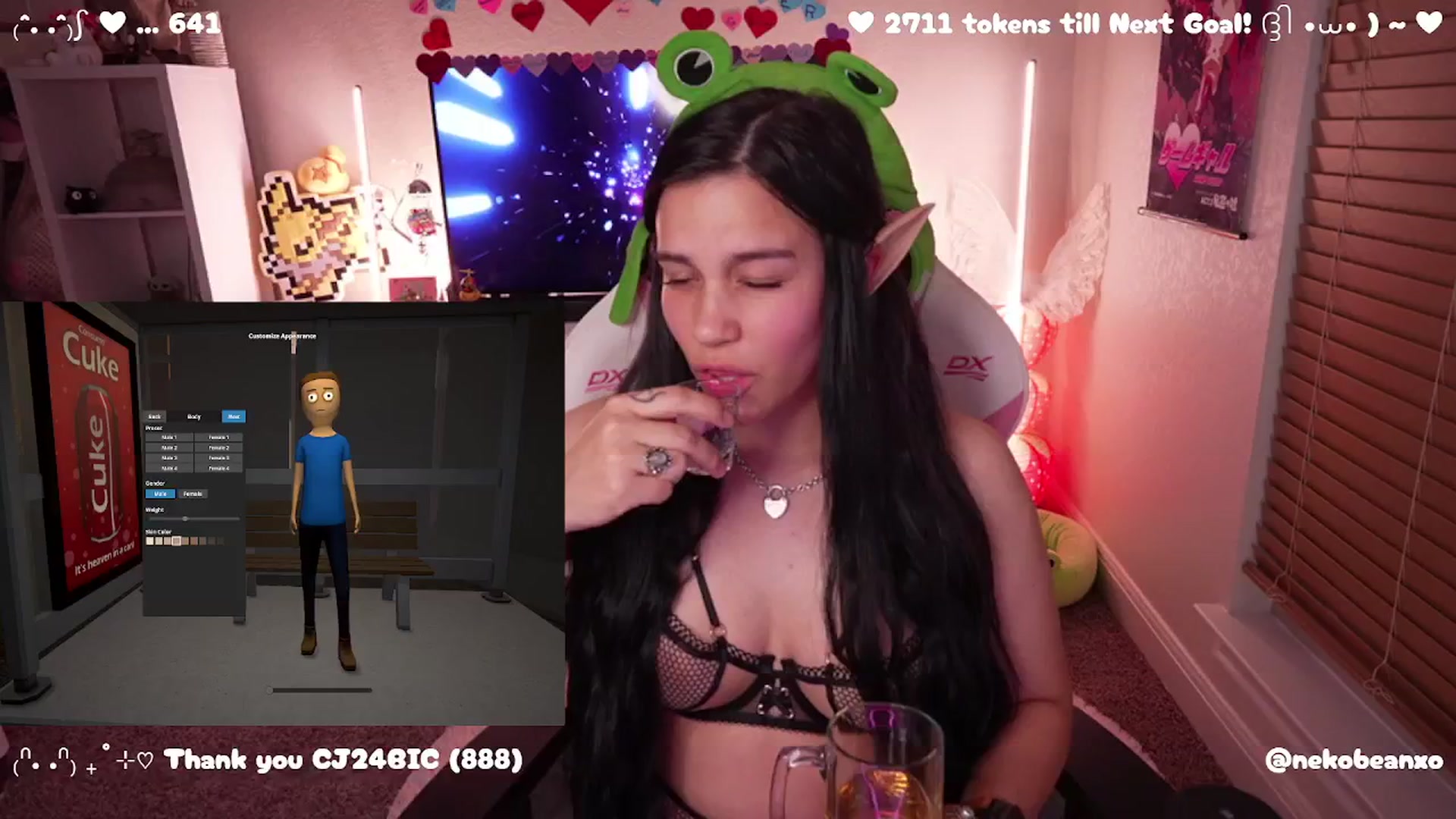 Gallery image thumbnail from Nekobeanxo's myfreecams stream on, 03/30/2025, 07:19 image 15 of 20