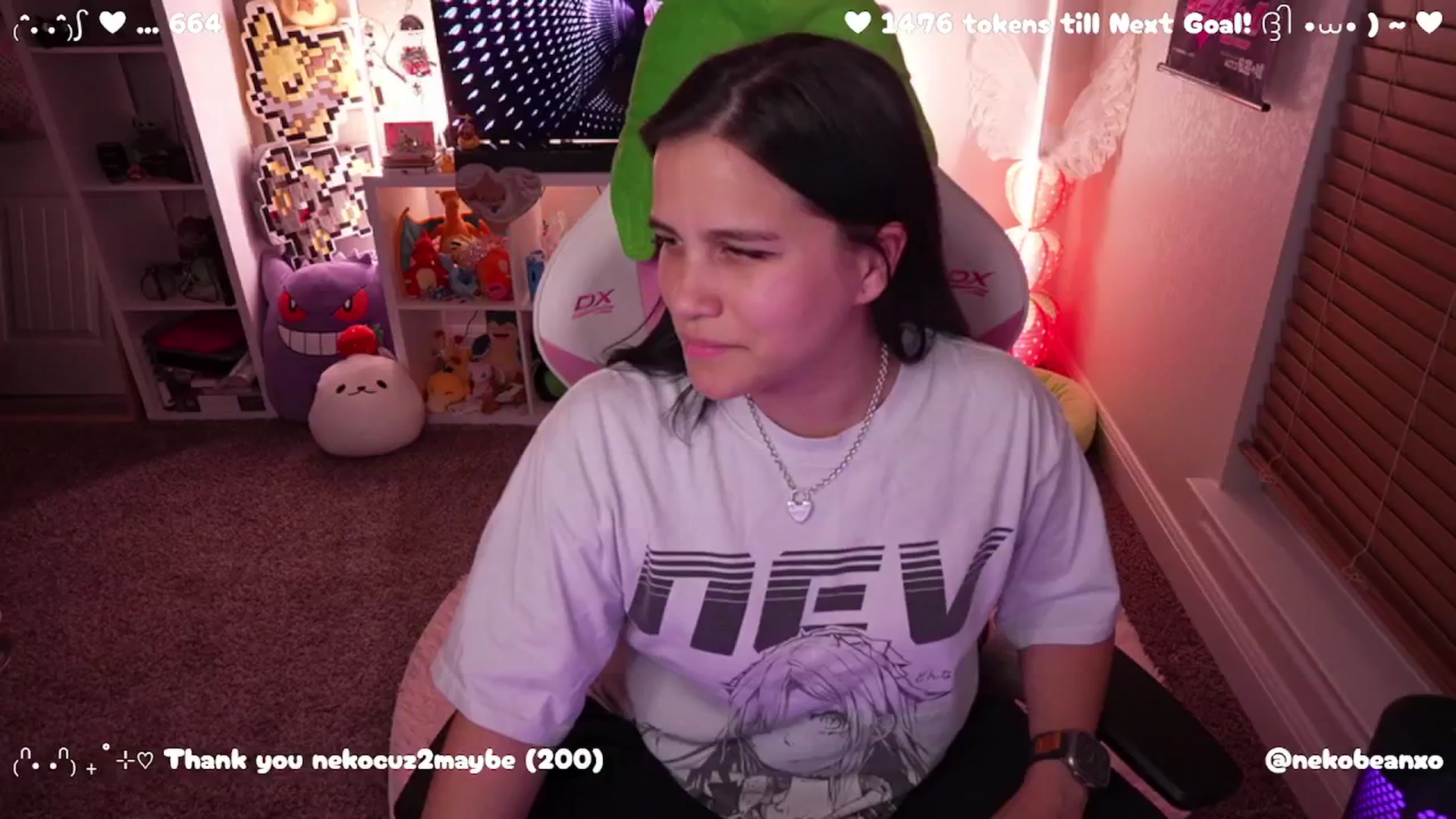 Gallery image thumbnail from Nekobeanxo's myfreecams stream on, 04/01/2025, 02:49 image 9 of 20