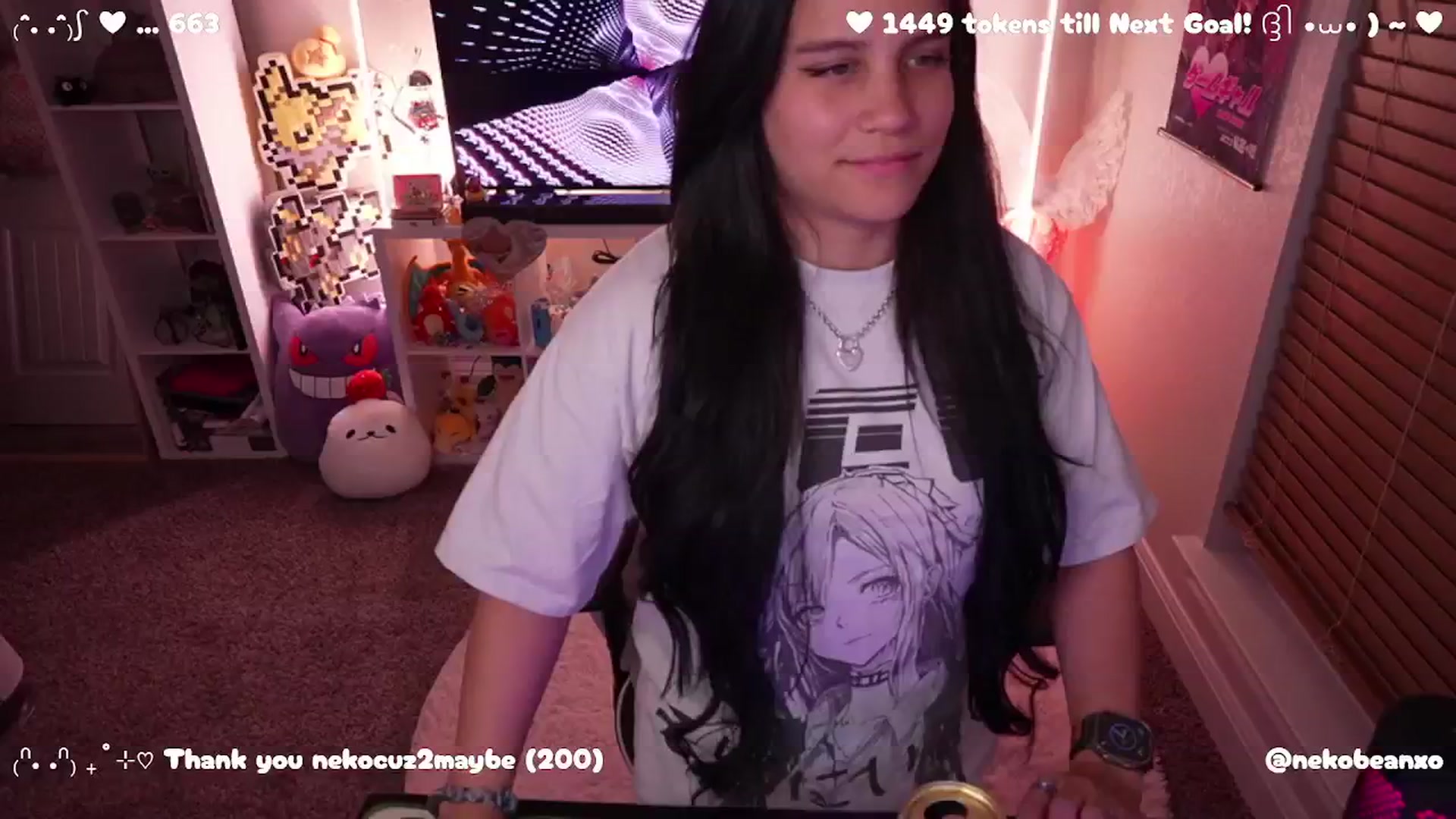 Gallery image thumbnail from Nekobeanxo's myfreecams stream on, 04/01/2025, 02:49 image 15 of 20
