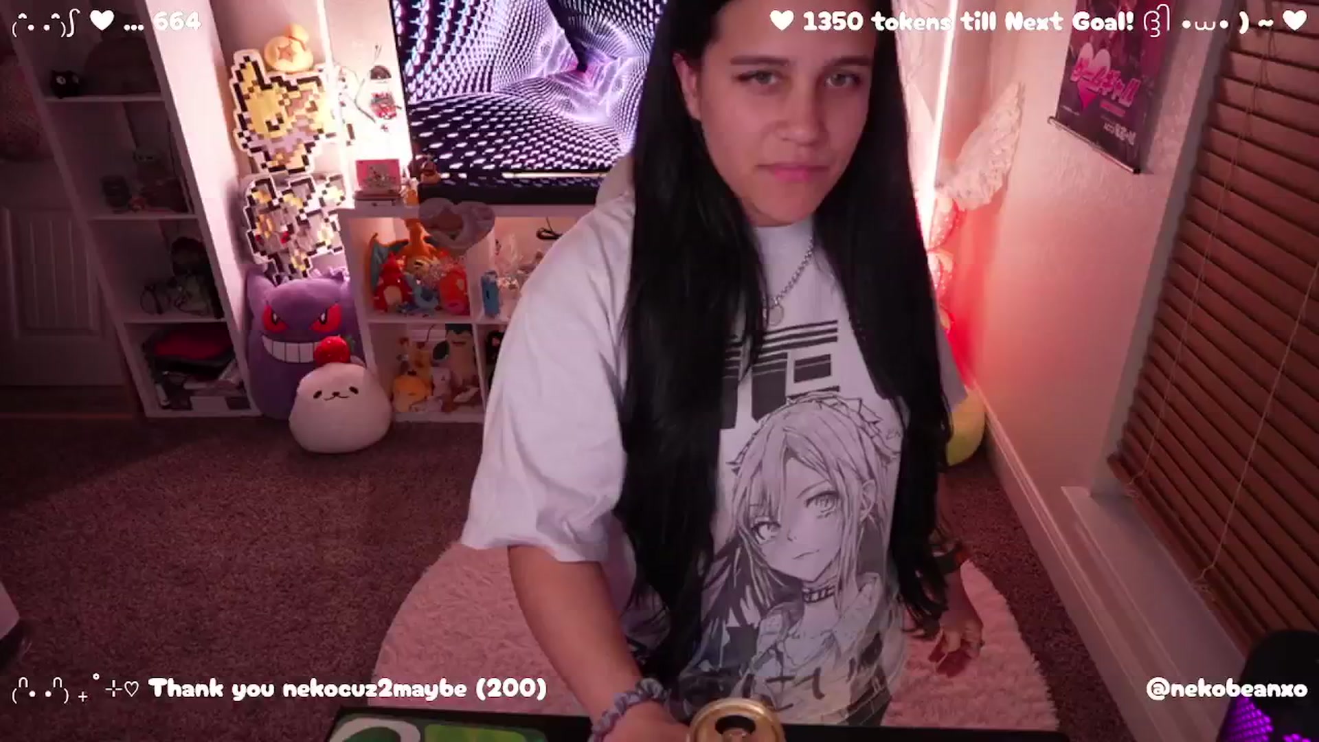 Gallery image thumbnail from Nekobeanxo's myfreecams stream on, 04/01/2025, 02:49 image 19 of 20
