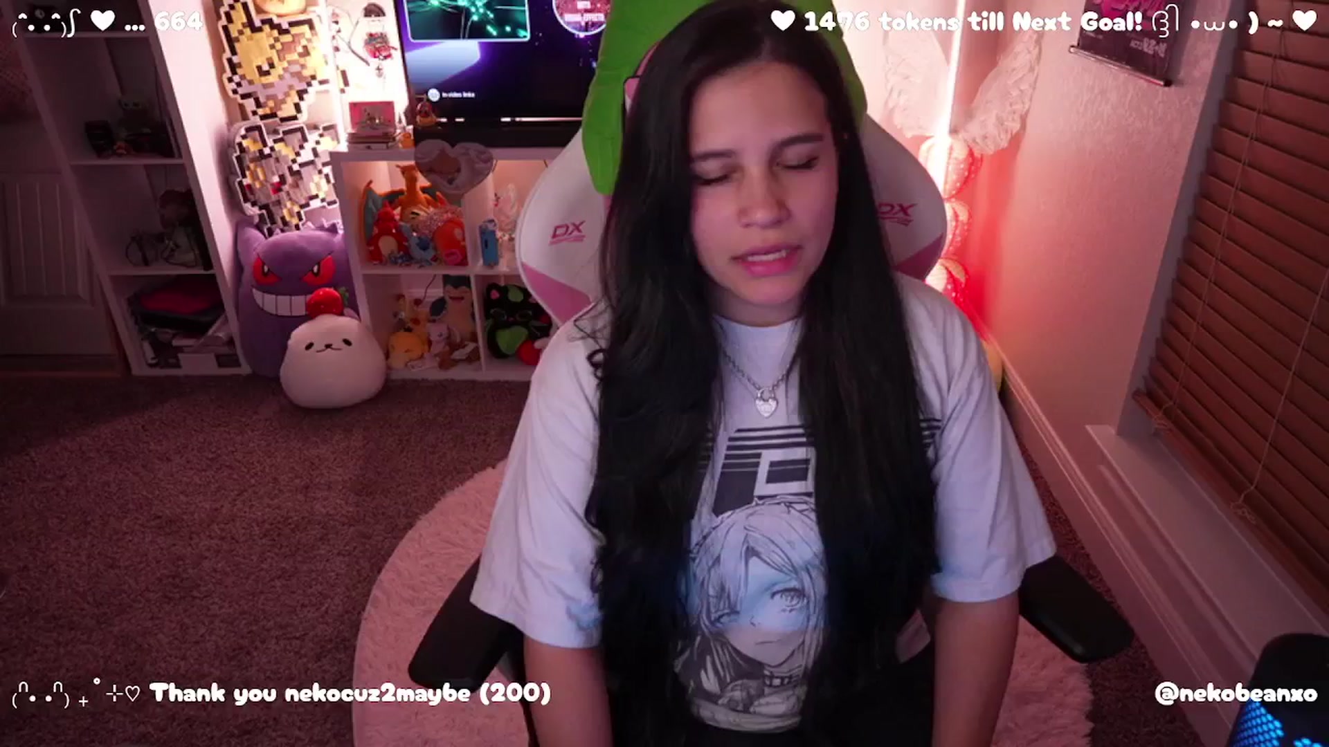 Gallery image thumbnail from Nekobeanxo's myfreecams stream on, 04/01/2025, 02:49 image 8 of 20