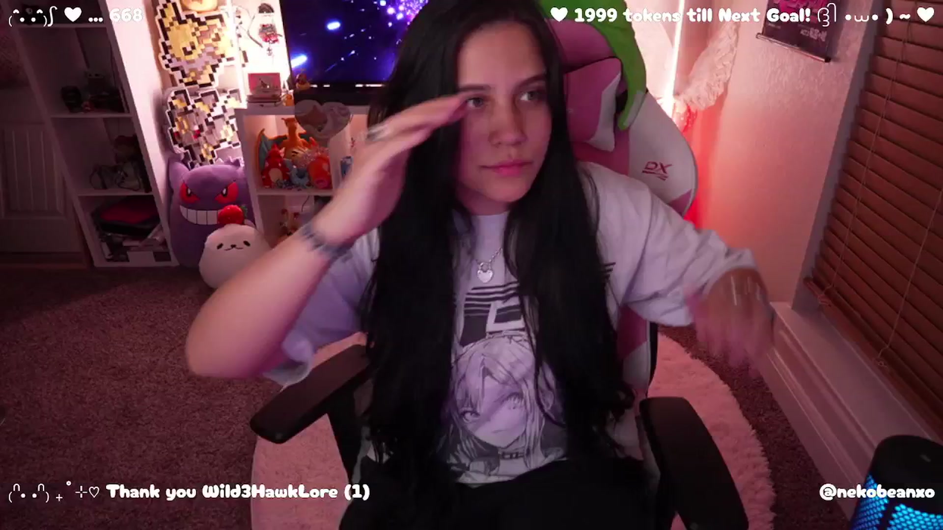 Gallery image thumbnail from Nekobeanxo's myfreecams stream on, 04/01/2025, 02:49 image 3 of 20