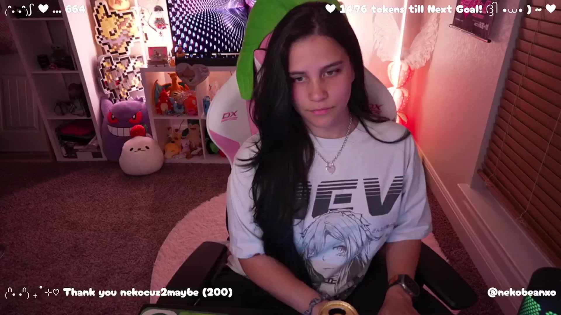 Gallery image thumbnail from Nekobeanxo's myfreecams stream on, 04/01/2025, 02:49 image 11 of 20
