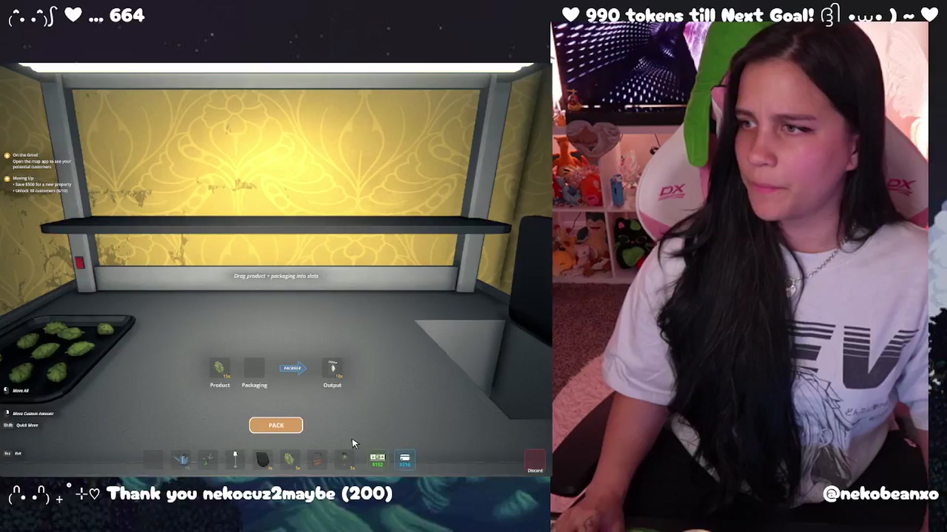 Gallery image thumbnail from Nekobeanxo's myfreecams stream on, 04/01/2025, 06:46 image 1 of 20