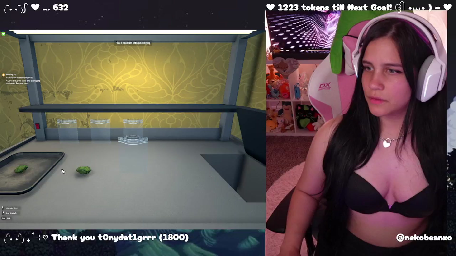 Gallery image thumbnail from Nekobeanxo's myfreecams stream on, 04/01/2025, 06:46 image 10 of 20