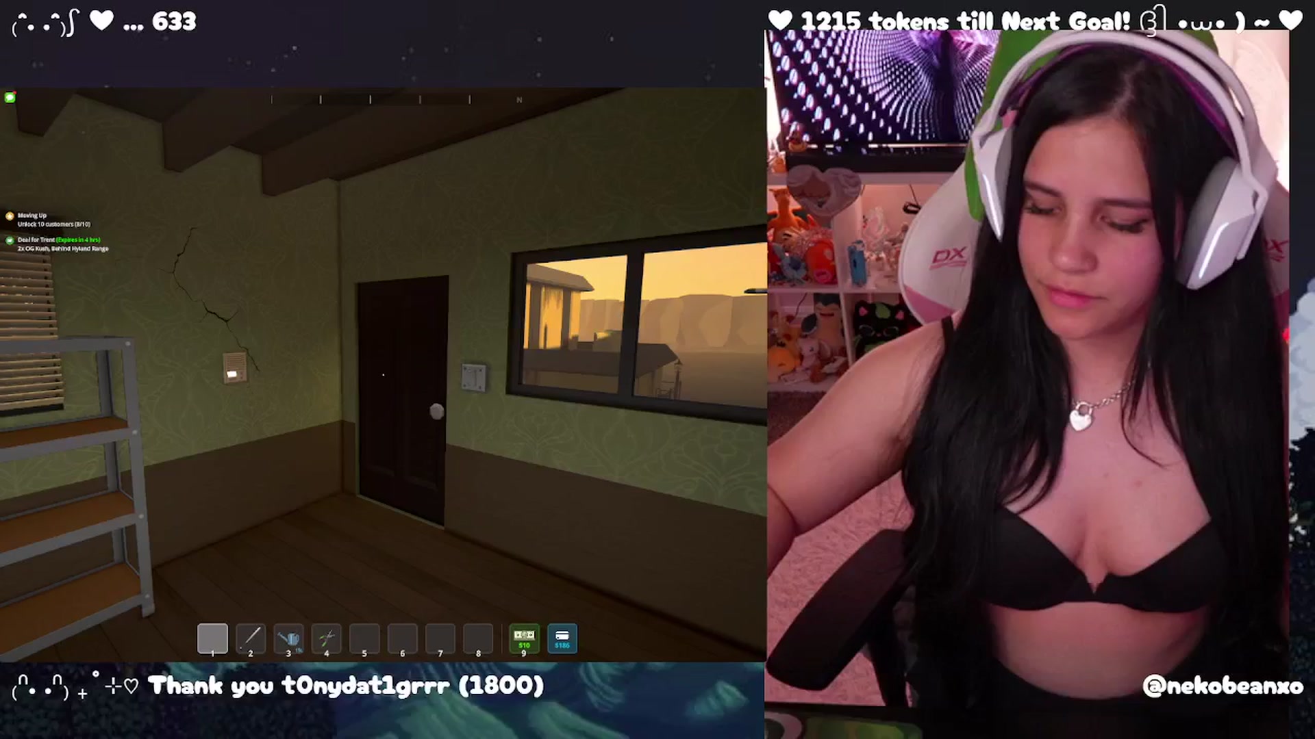 Gallery image thumbnail from Nekobeanxo's myfreecams stream on, 04/01/2025, 06:46 image 11 of 20
