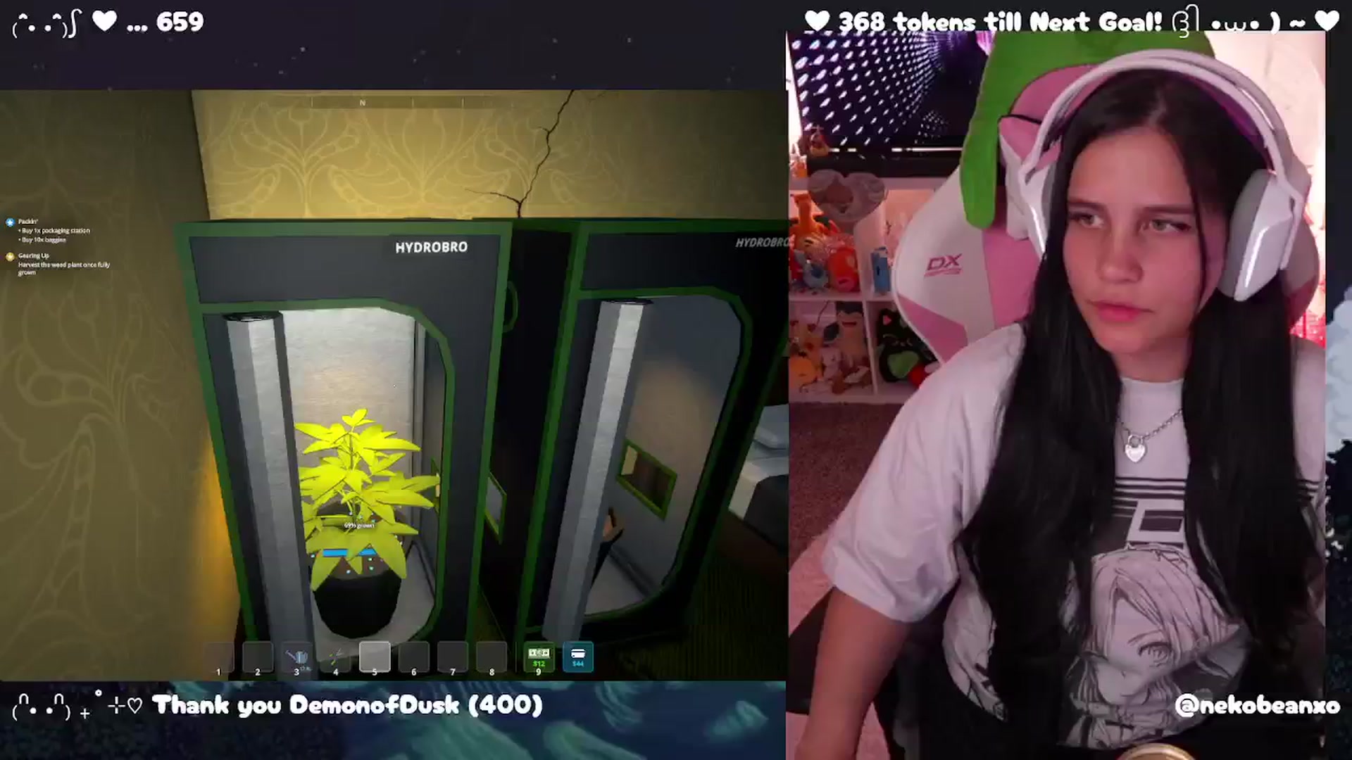 Gallery image thumbnail from Nekobeanxo's myfreecams stream on, 04/01/2025, 06:46 image 5 of 20