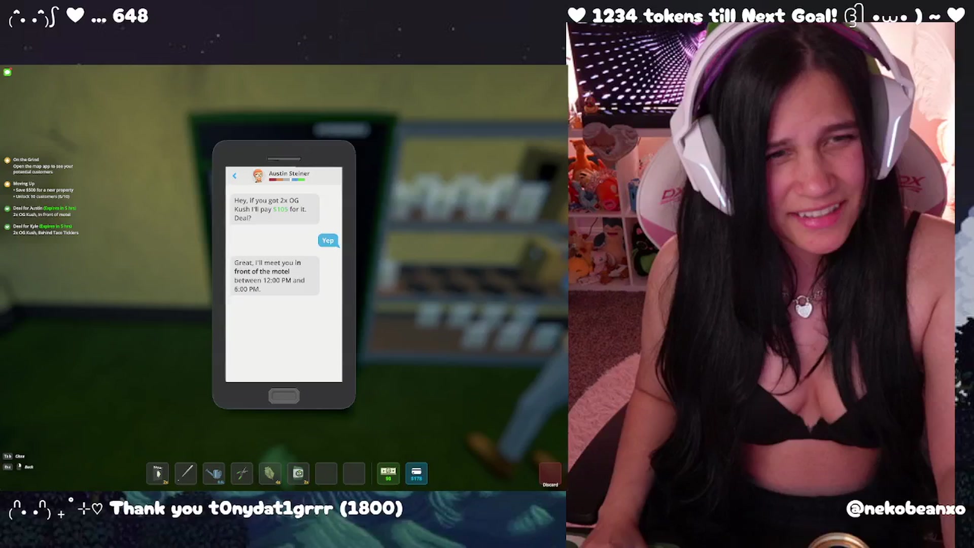 Gallery image thumbnail from Nekobeanxo's myfreecams stream on, 04/01/2025, 06:46 image 8 of 20