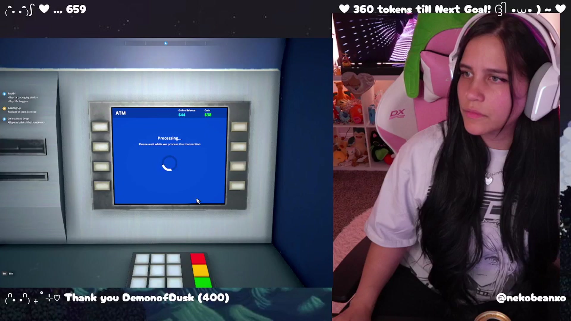 Gallery image thumbnail from Nekobeanxo's myfreecams stream on, 04/01/2025, 06:46 image 6 of 20