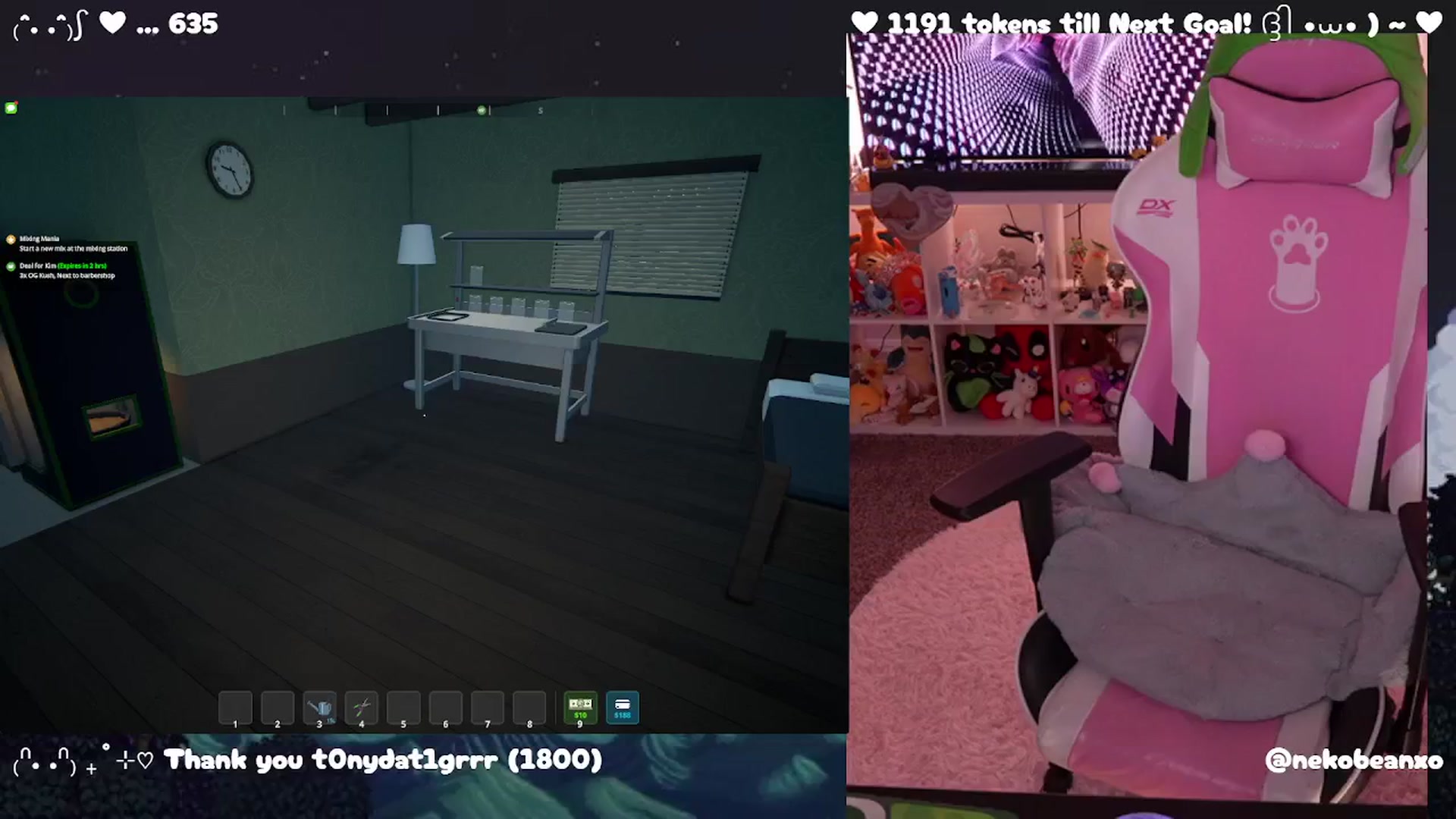 Gallery image thumbnail from Nekobeanxo's myfreecams stream on, 04/01/2025, 06:46 image 15 of 20