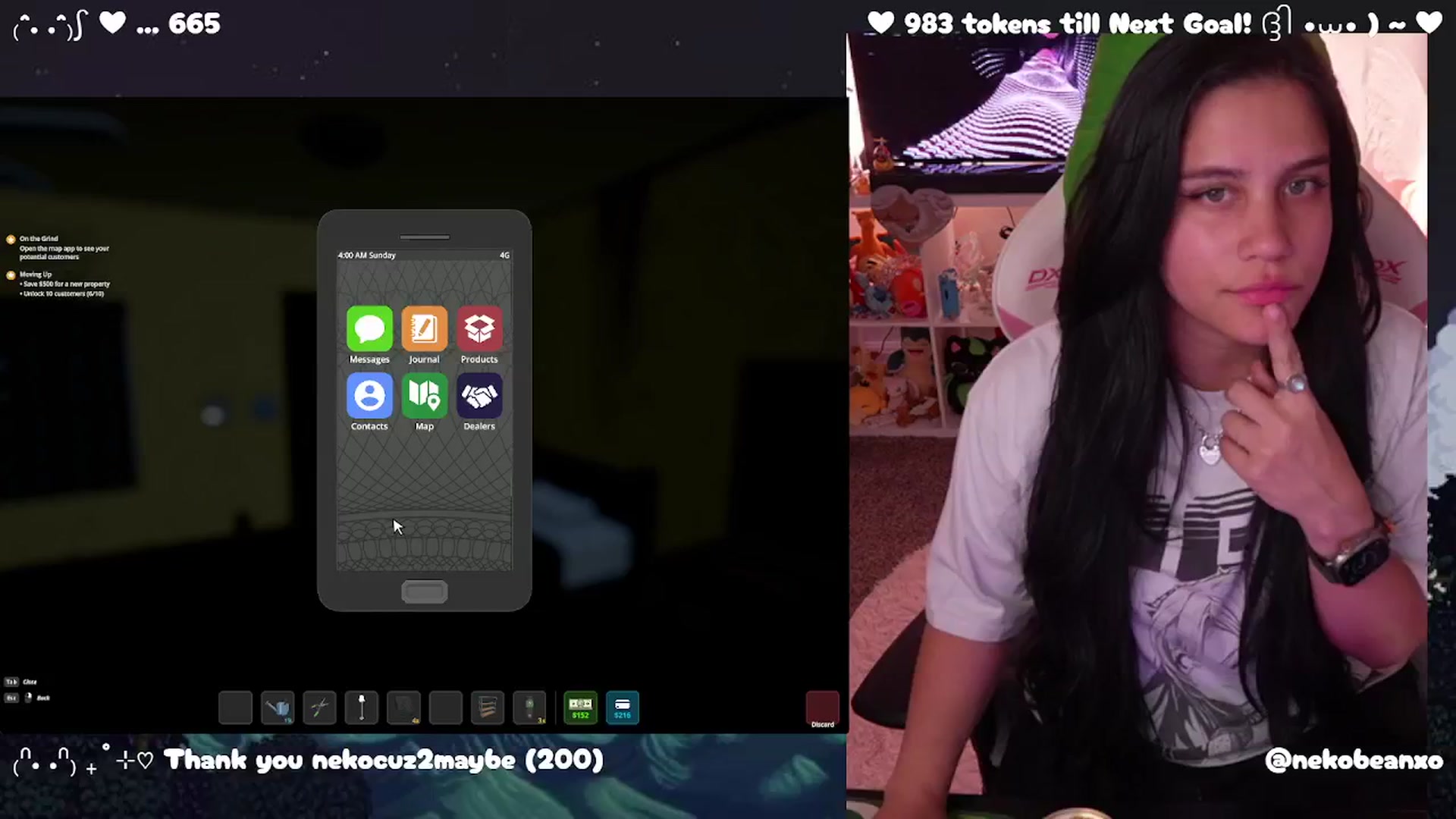 Gallery image thumbnail from Nekobeanxo's myfreecams stream on, 04/01/2025, 06:46 image 2 of 20
