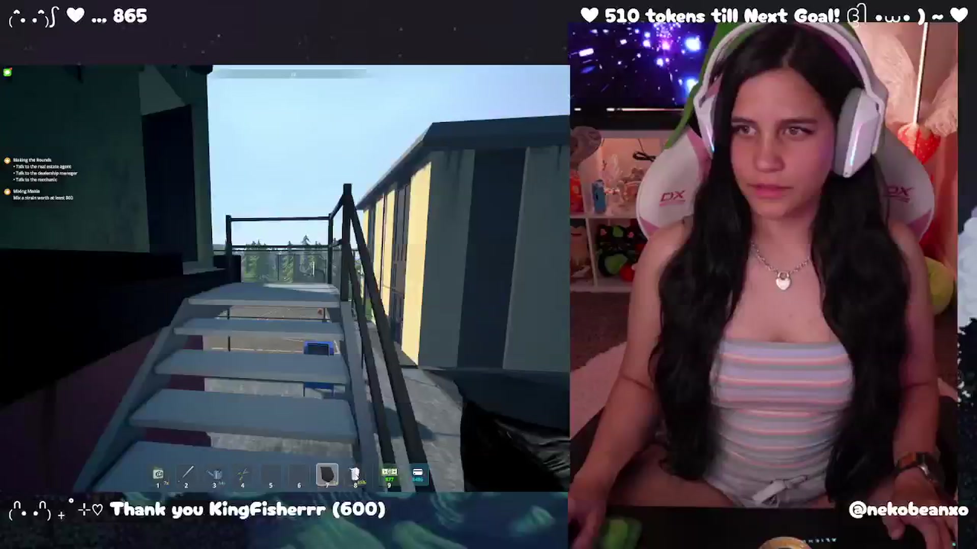 Gallery image thumbnail from Nekobeanxo's myfreecams stream on, 04/02/2025, 05:40 image 14 of 20