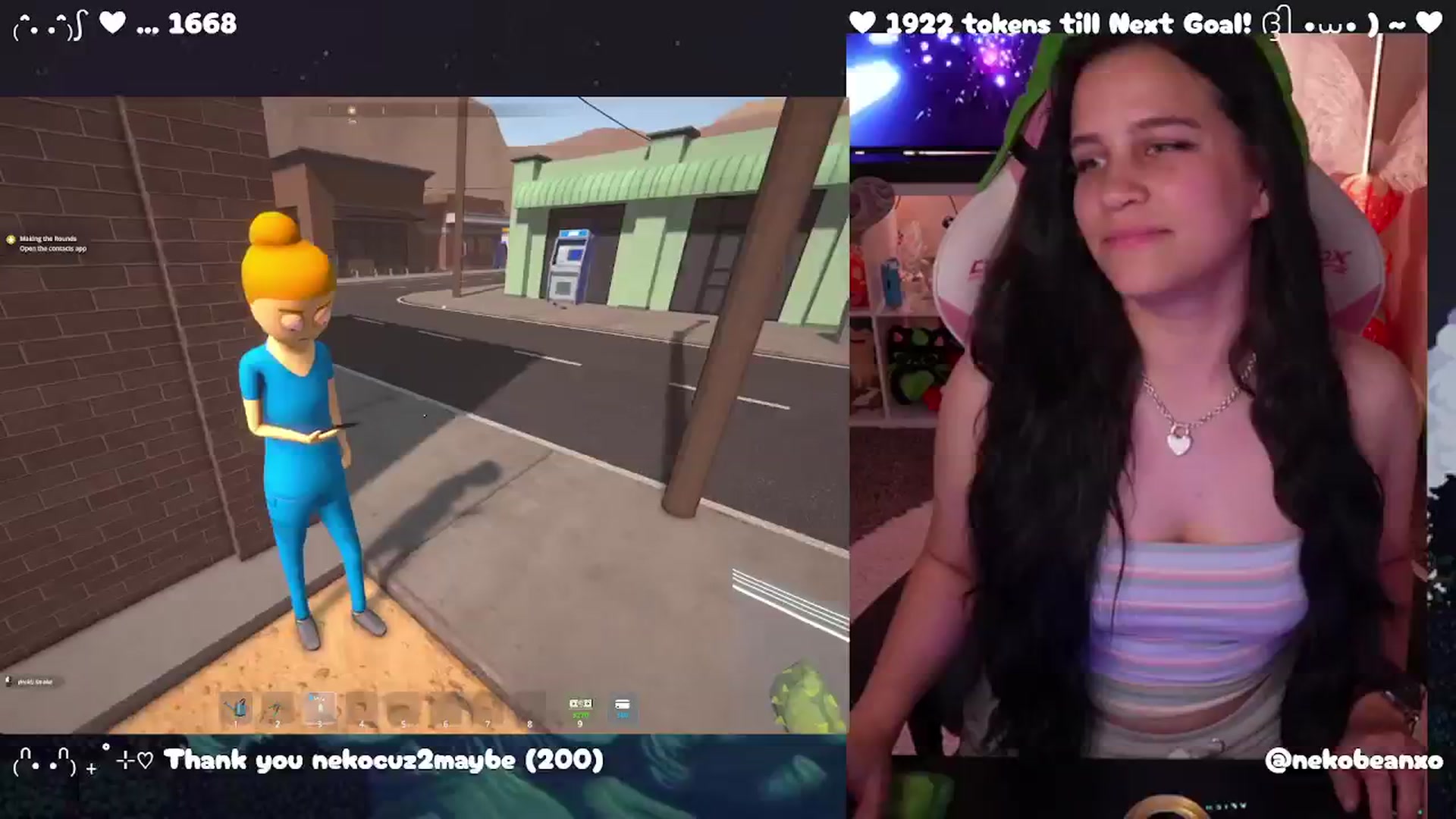 Gallery image thumbnail from Nekobeanxo's myfreecams stream on, 04/02/2025, 05:40 image 1 of 20