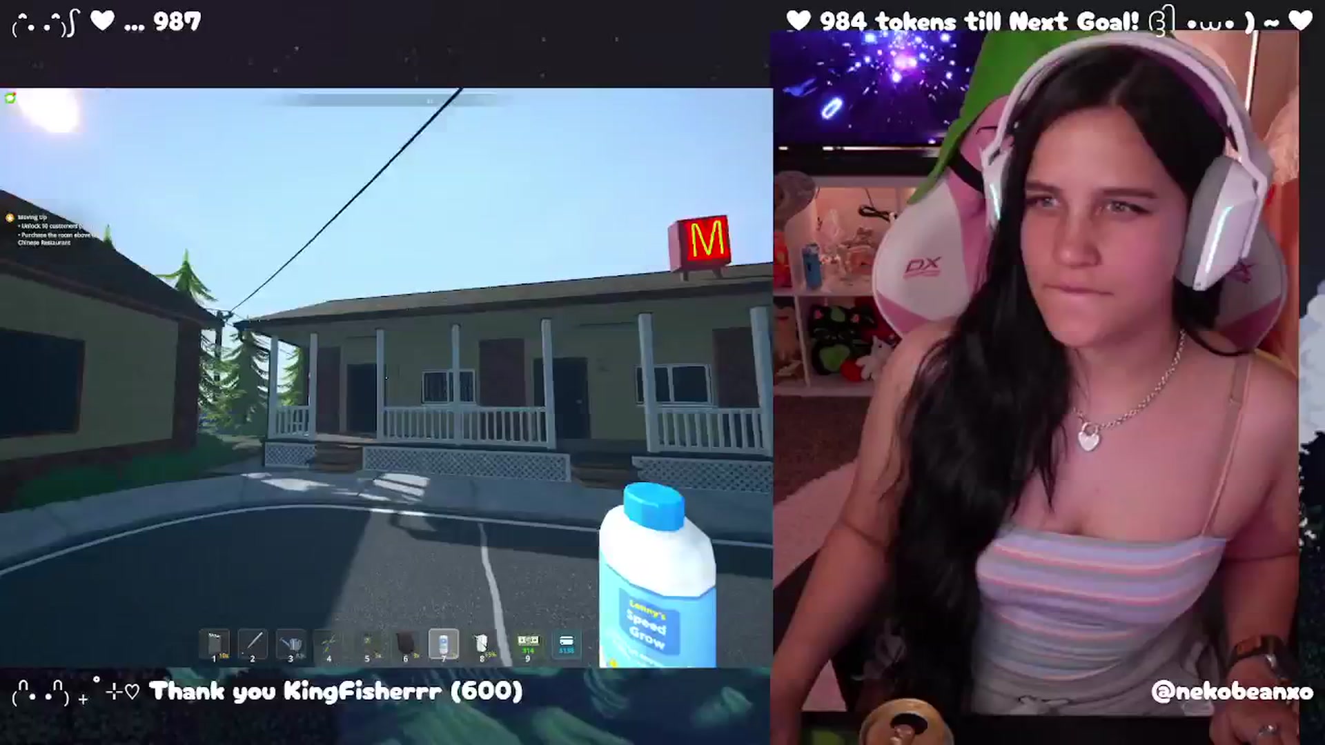 Gallery image thumbnail from Nekobeanxo's myfreecams stream on, 04/02/2025, 05:40 image 7 of 20