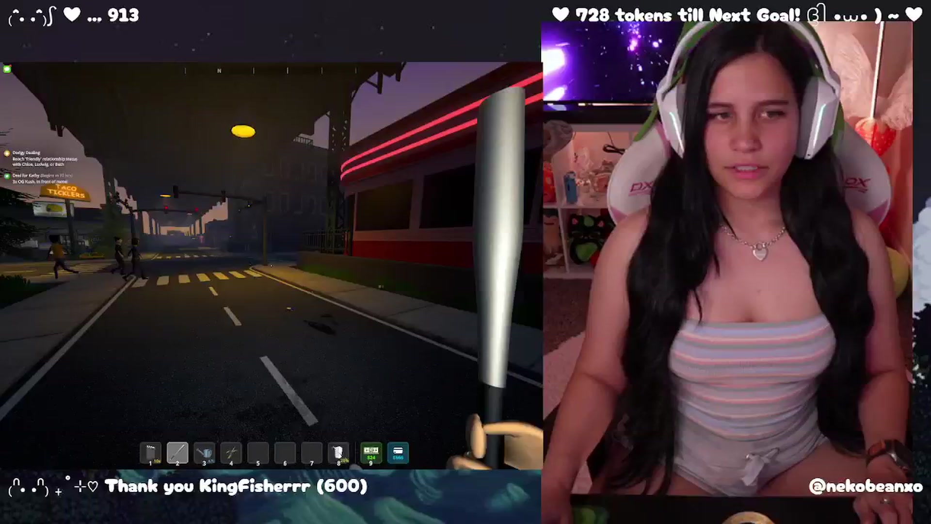 Gallery image thumbnail from Nekobeanxo's myfreecams stream on, 04/02/2025, 05:40 image 10 of 20