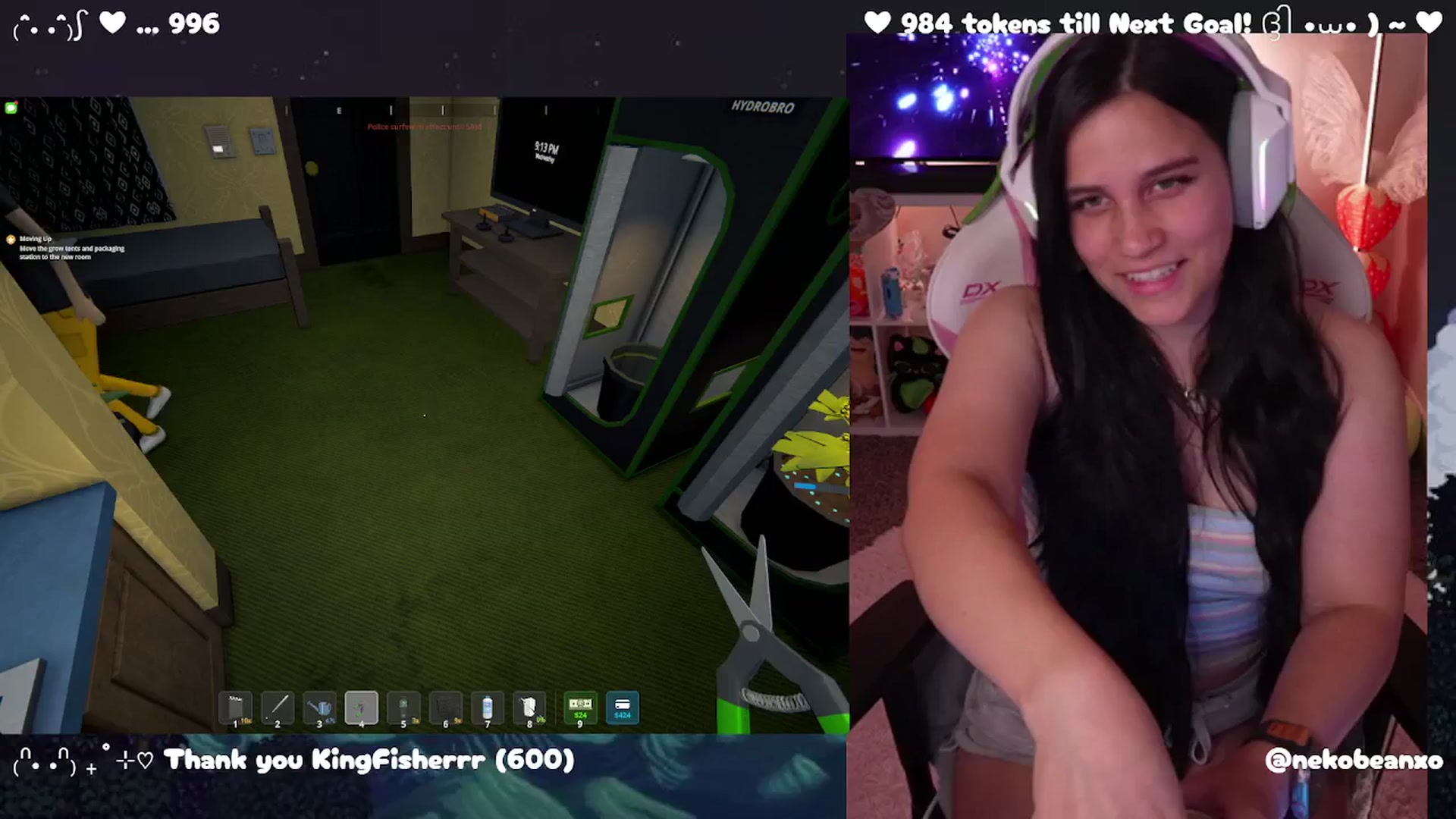 Gallery image thumbnail from Nekobeanxo's myfreecams stream on, 04/02/2025, 05:40 image 8 of 20