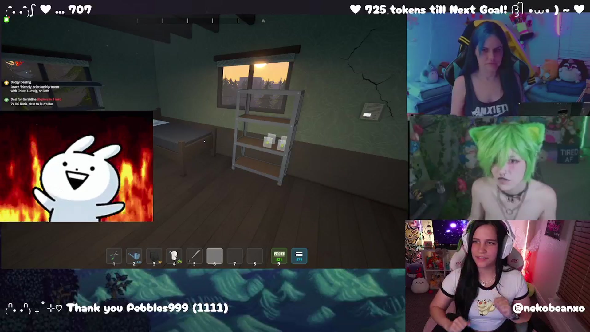 Gallery image thumbnail from Nekobeanxo's myfreecams stream on, 04/03/2025, 06:21 image 12 of 20
