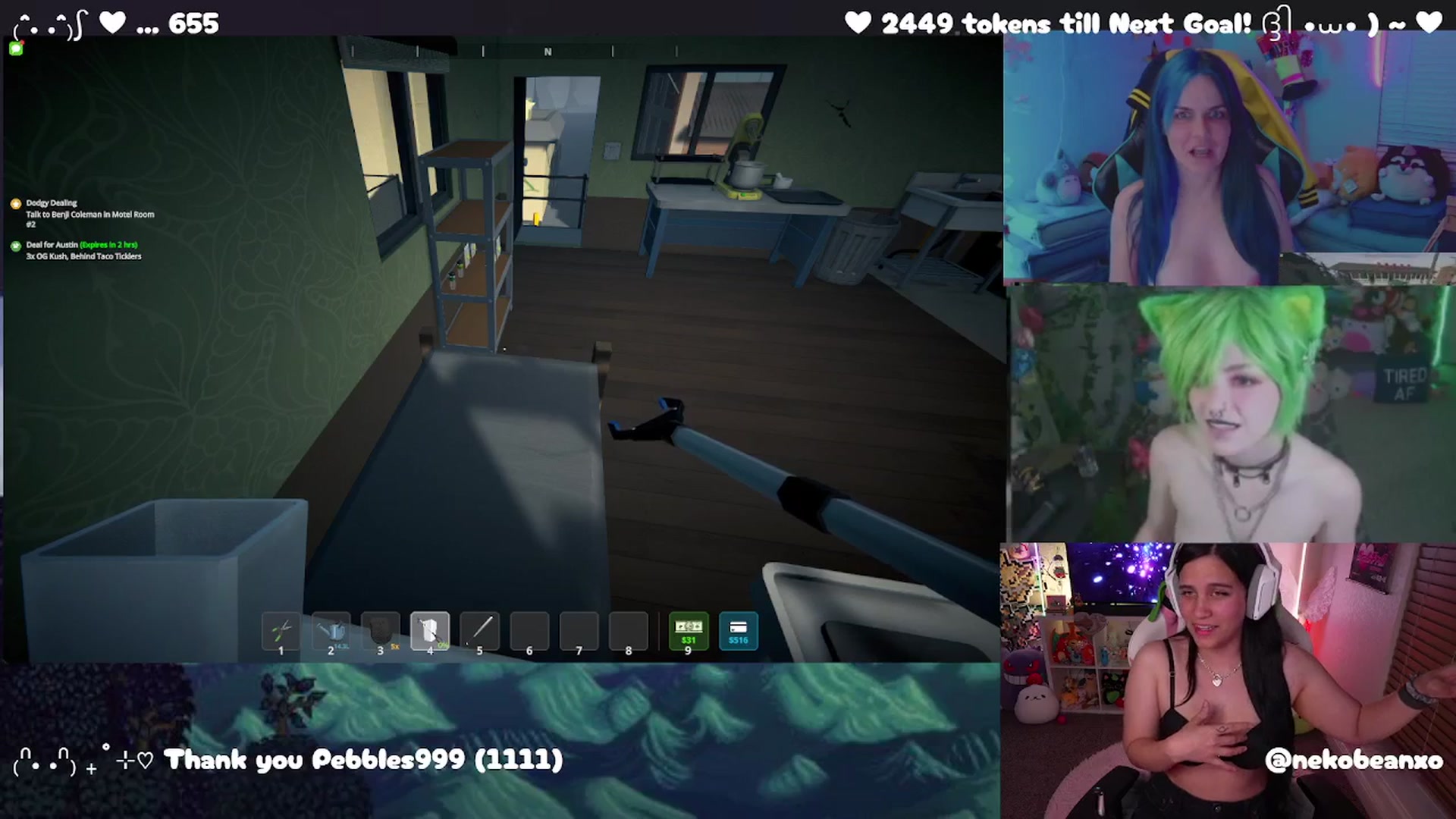 Gallery image thumbnail from Nekobeanxo's myfreecams stream on, 04/03/2025, 06:21 image 13 of 20