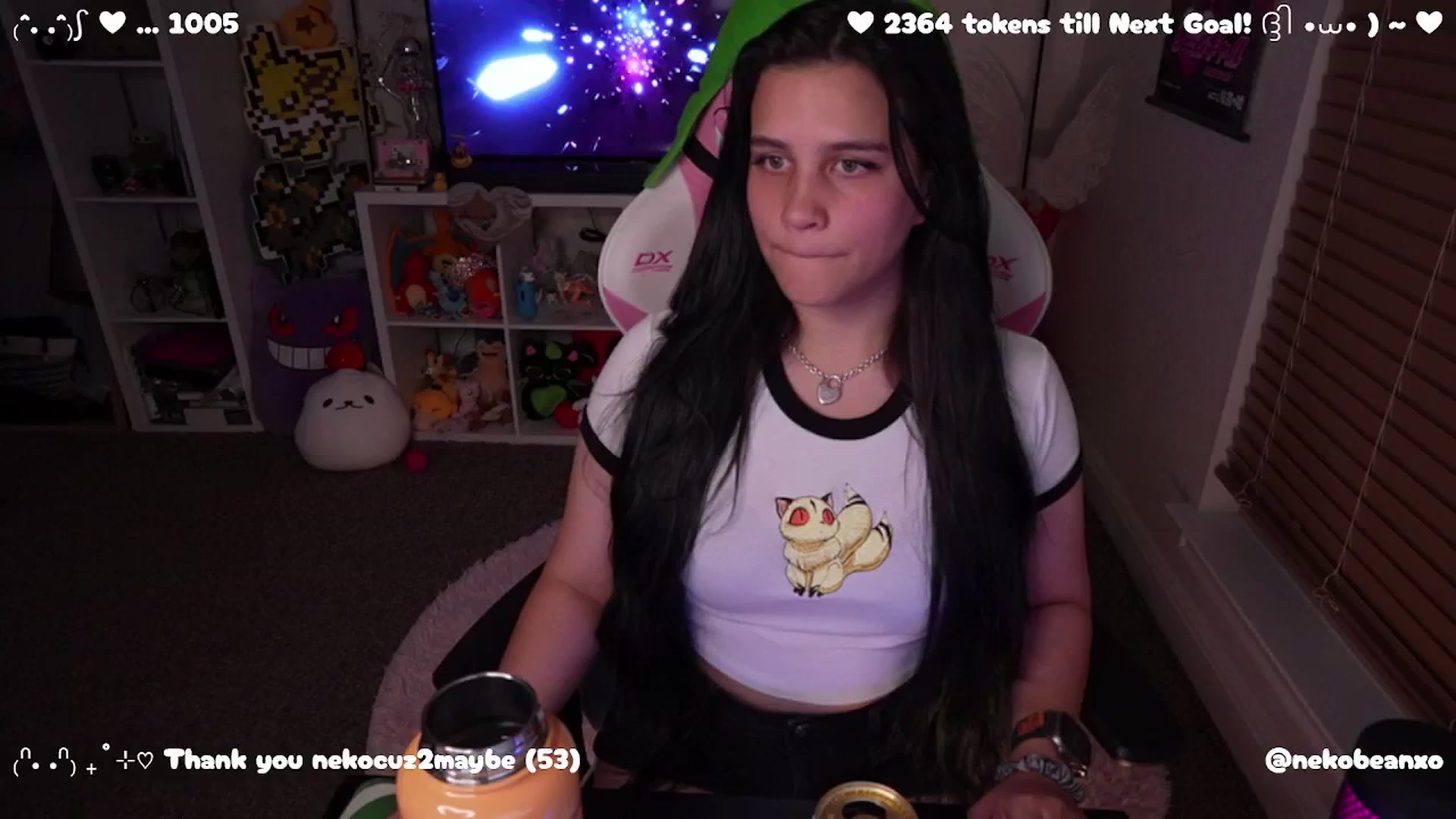 Gallery image thumbnail from Nekobeanxo's myfreecams stream on, 04/03/2025, 06:21 image 1 of 20
