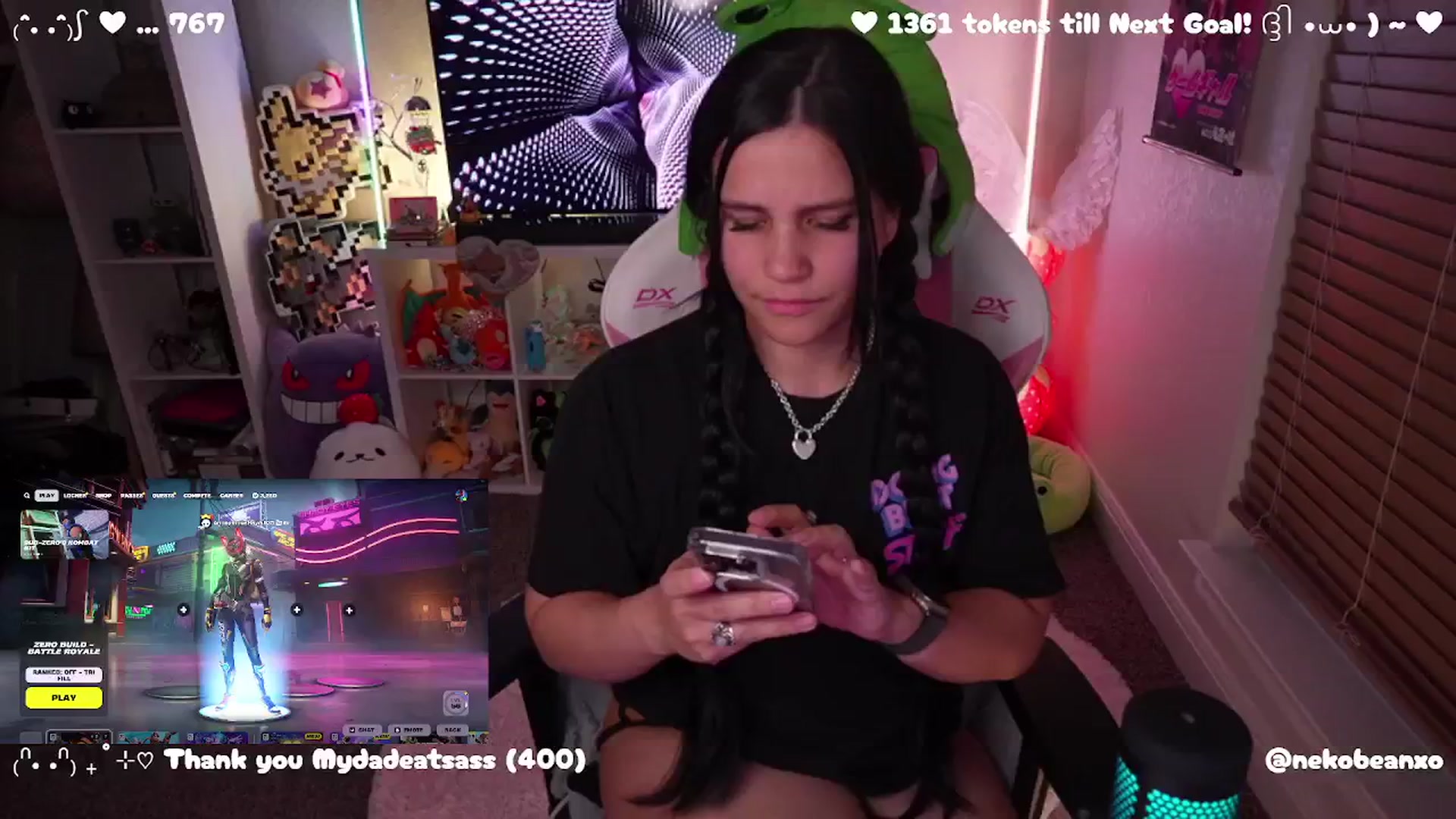 Gallery image thumbnail from Nekobeanxo's myfreecams stream on, 04/04/2025, 05:40 image 17 of 20