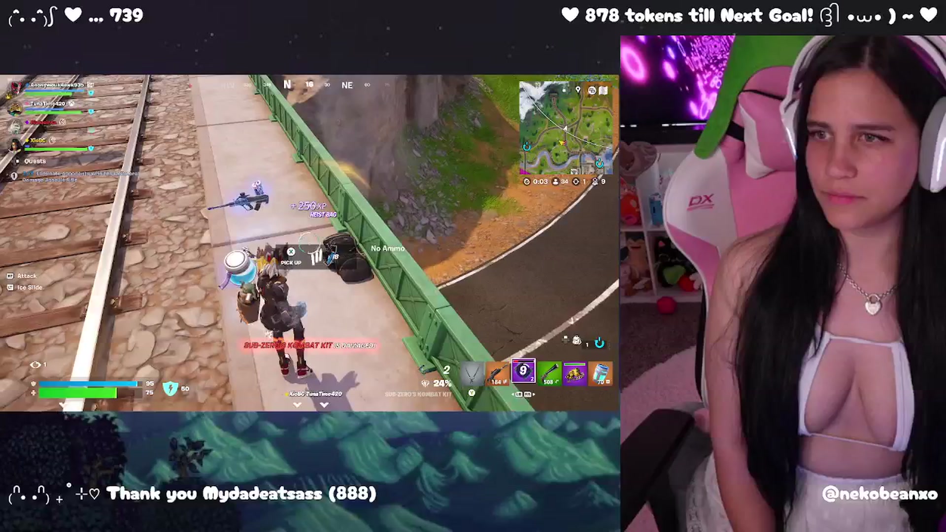 Gallery image thumbnail from Nekobeanxo's myfreecams stream on, 04/06/2025, 05:33 image 1 of 20